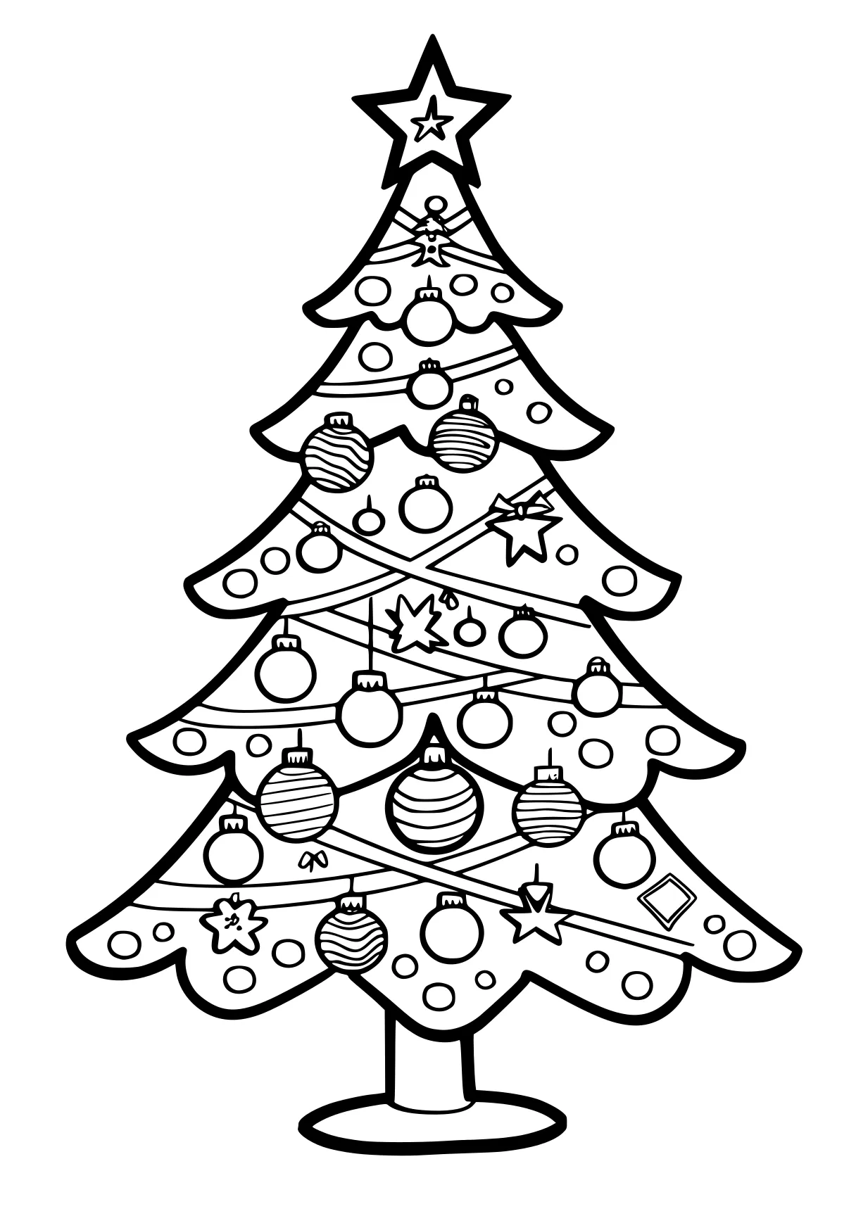 christmas coloring pages for adults ornament, tree, merry, christmas, free page downloads