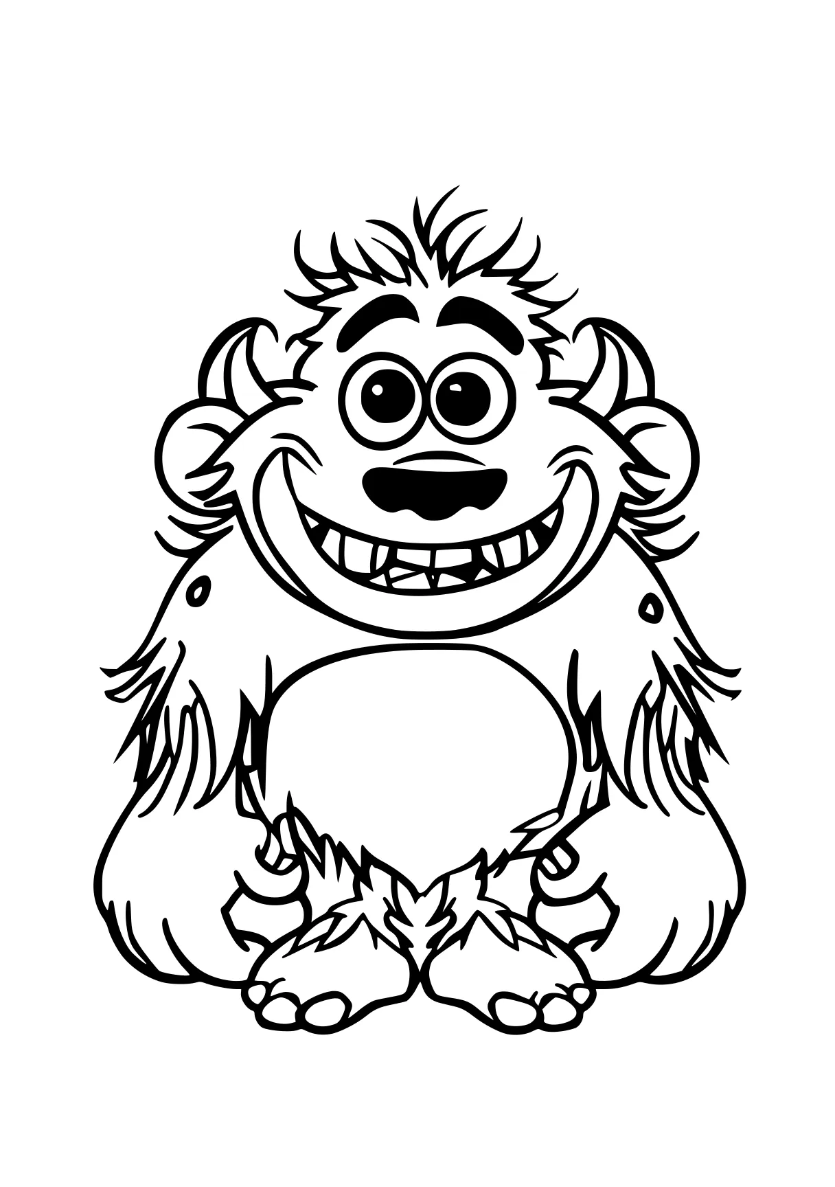 bluey coloring sheet monkey, gorilla, troll, trolls, kong, free page downloads