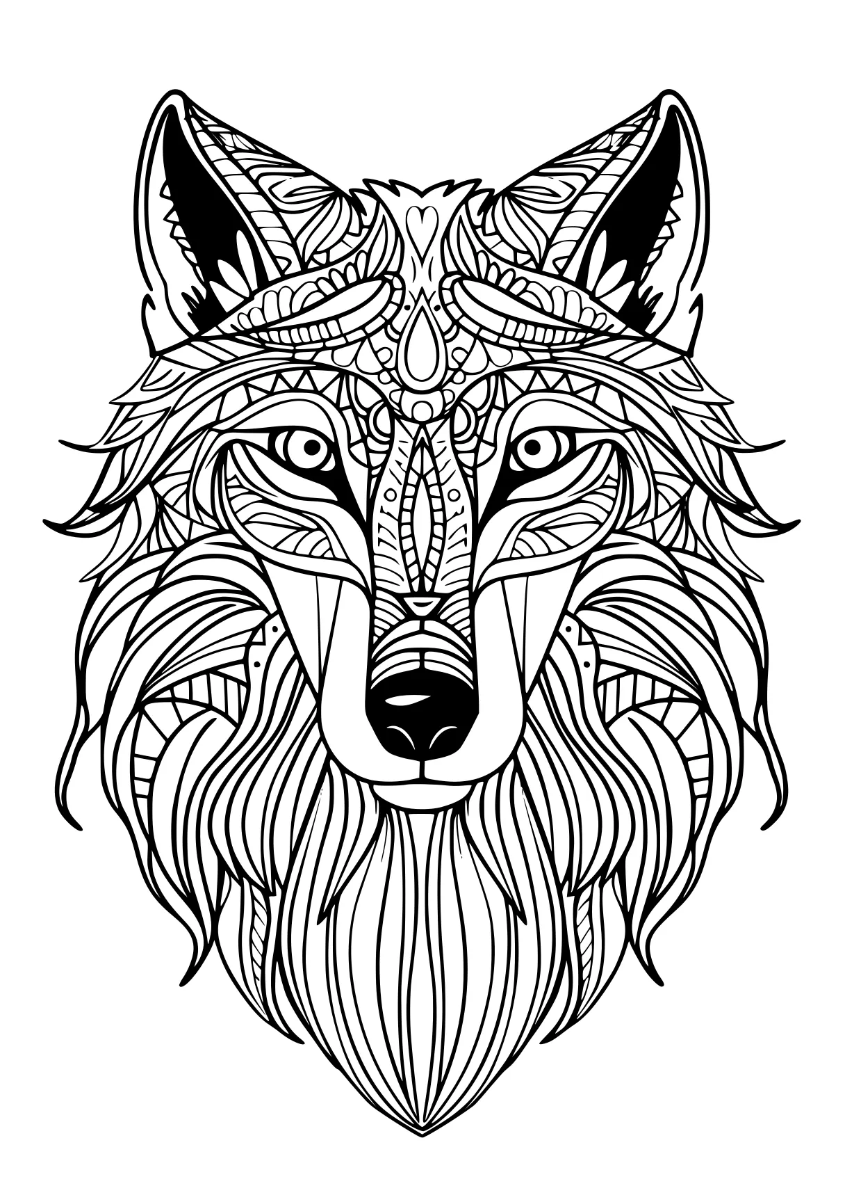 wolf coloring pages wolf, werewolf, lion, free page downloads