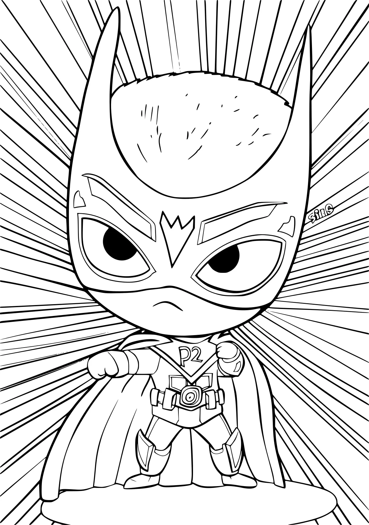 pj mask colouring pages bat, batman, unikitty, superhero, robin, free coloring page downloads