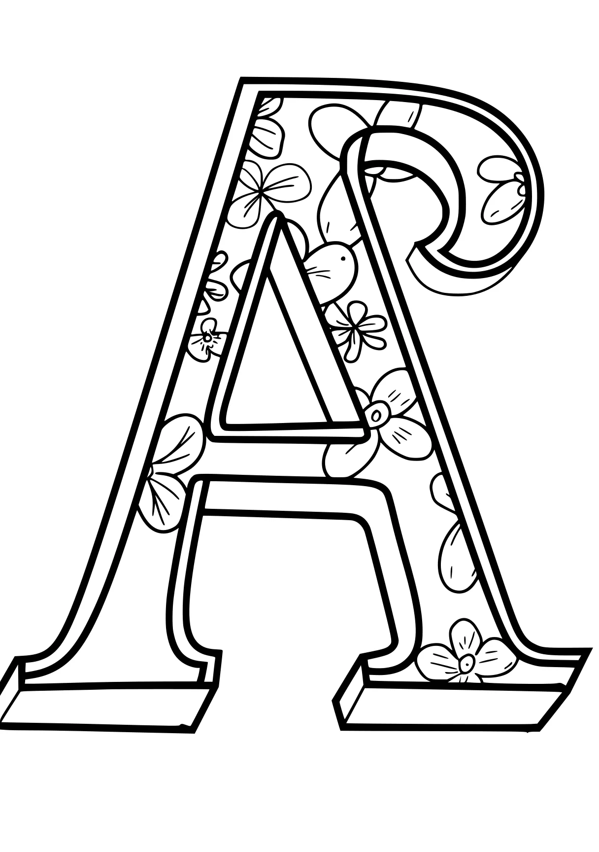 letter coloring pages a4, alphabet, a, an, letters, free page downloads