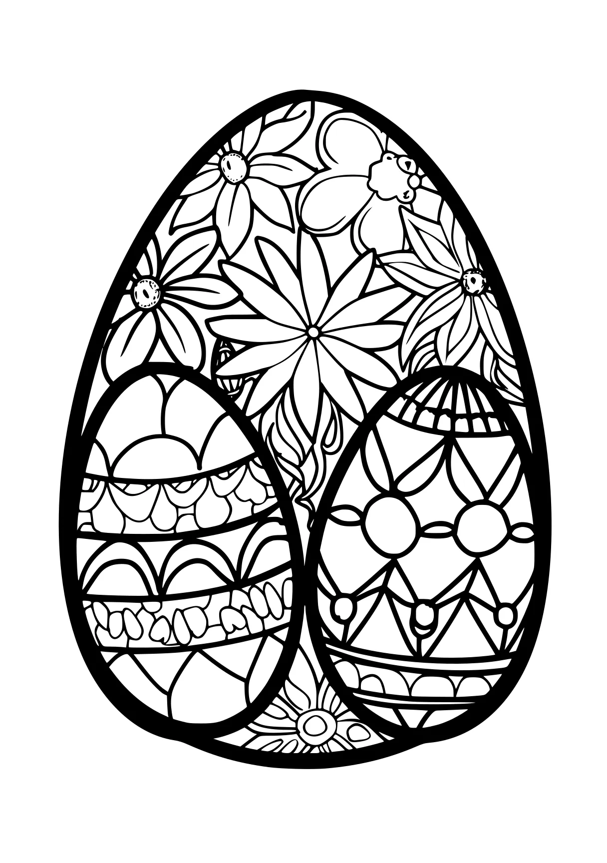 free printable easter coloring pages egg, zentangle, hatchimal, page downloads