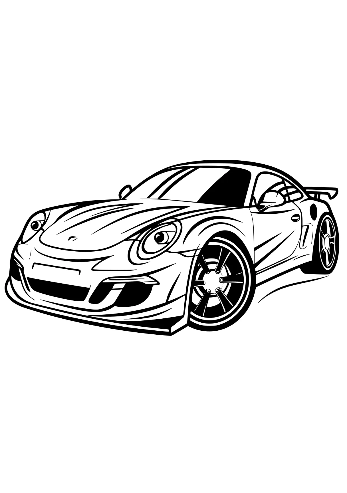 car coloring pages car, cars, mini, illustrator, a4, free page downloads