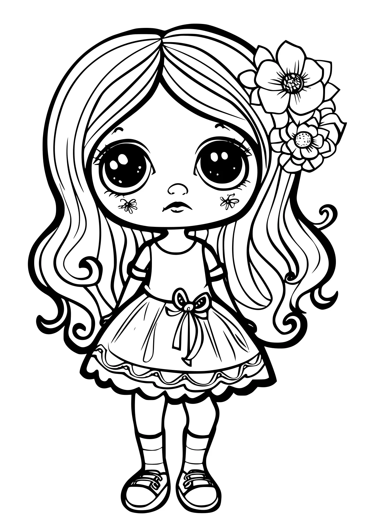 precious moments coloring book chibi, printables, doll, little, free page downloads