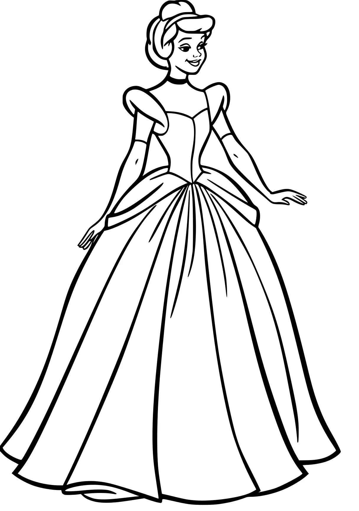 cinderella coloring cinderella, design, dresses, princess, free page downloads