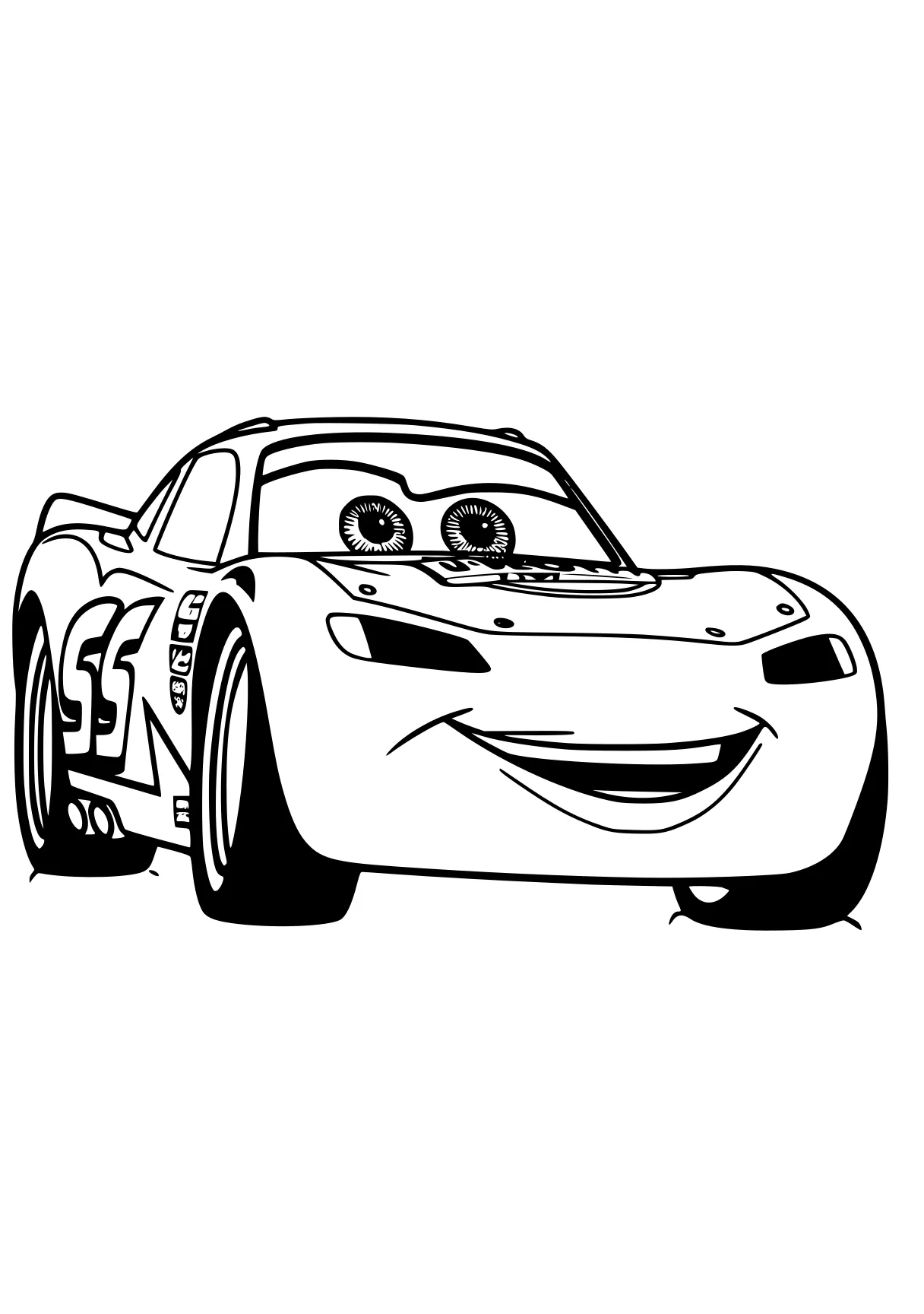 lightning mcqueen coloring page mater, cars, car, nascar, z, free downloads