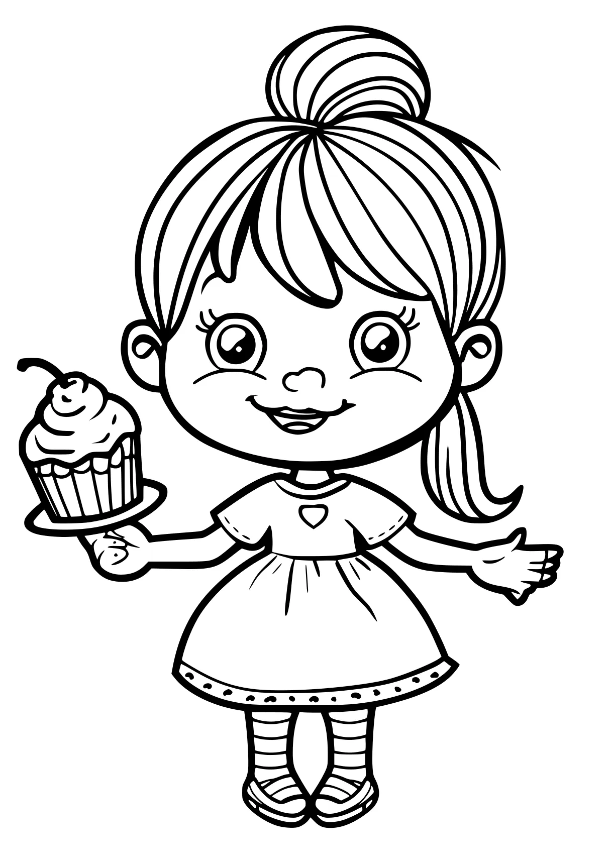 fun coloring pages cupcake, shopkins, cake, free page downloads