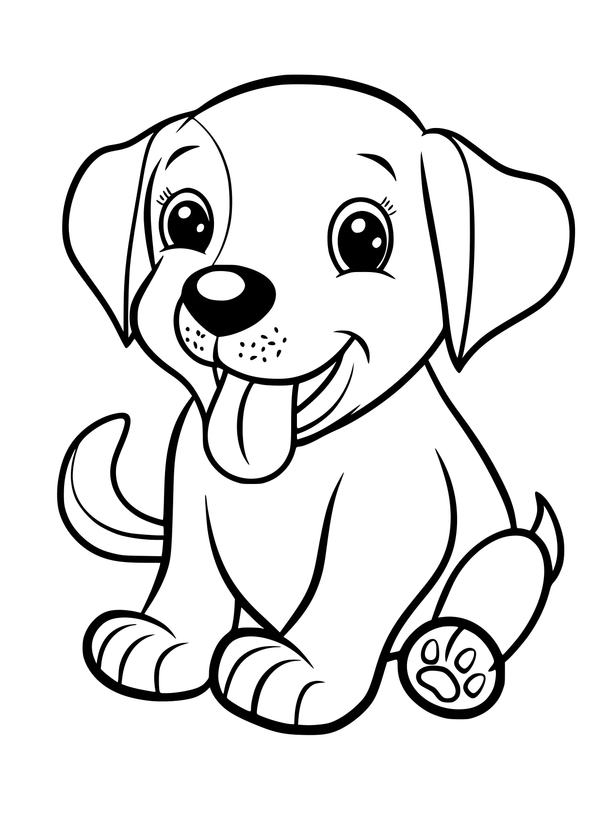 dog coloring puppy, retriever, clifford, free page downloads