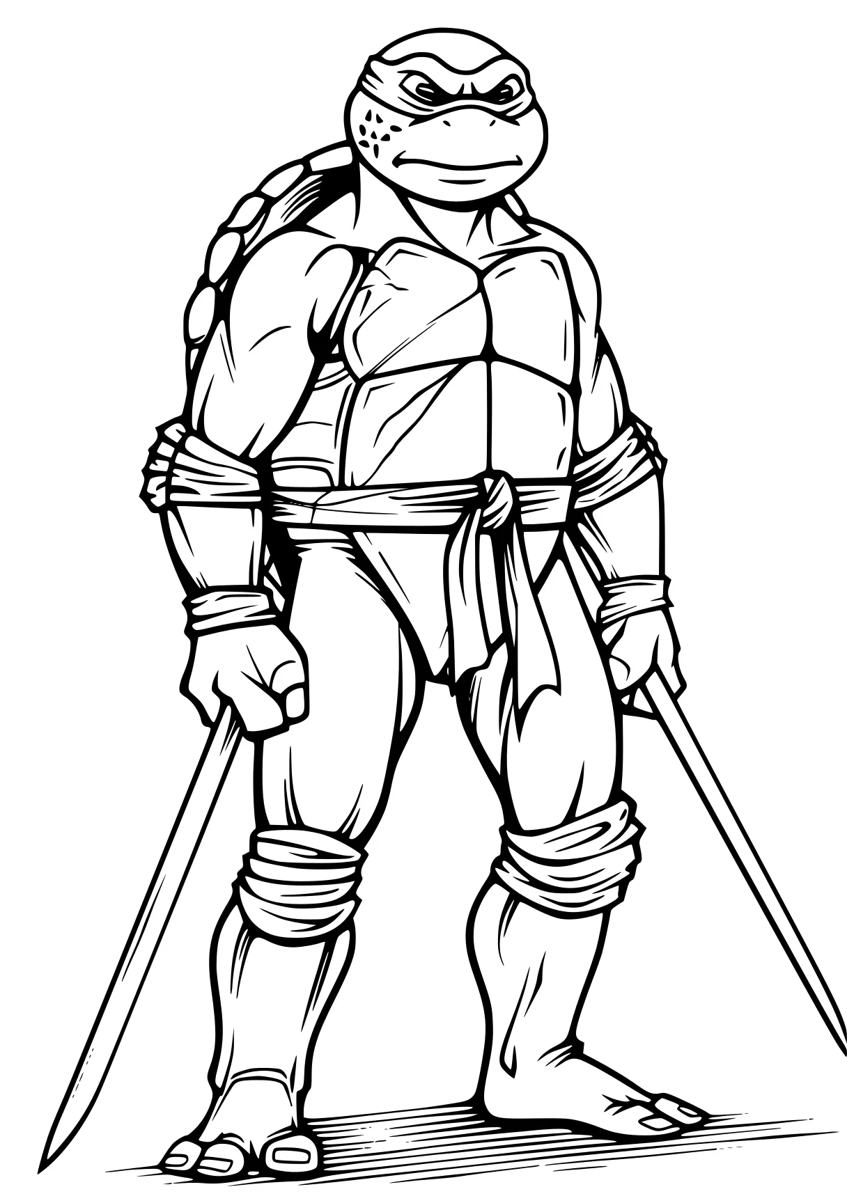 ninja turtle coloring pages knight, broly, warrior, sword, guard, free page downloads