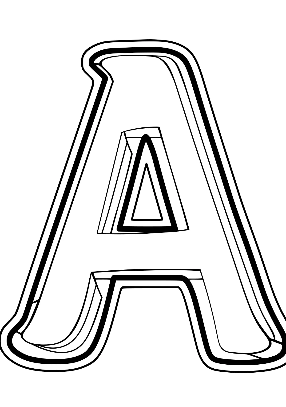 alphabet coloring book a4, a, an, alphabet, are, free page downloads