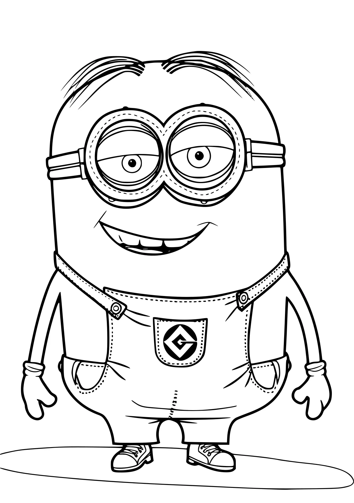 minion coloring sheet minion, minions, pororo, doraemon, morty, free page downloads