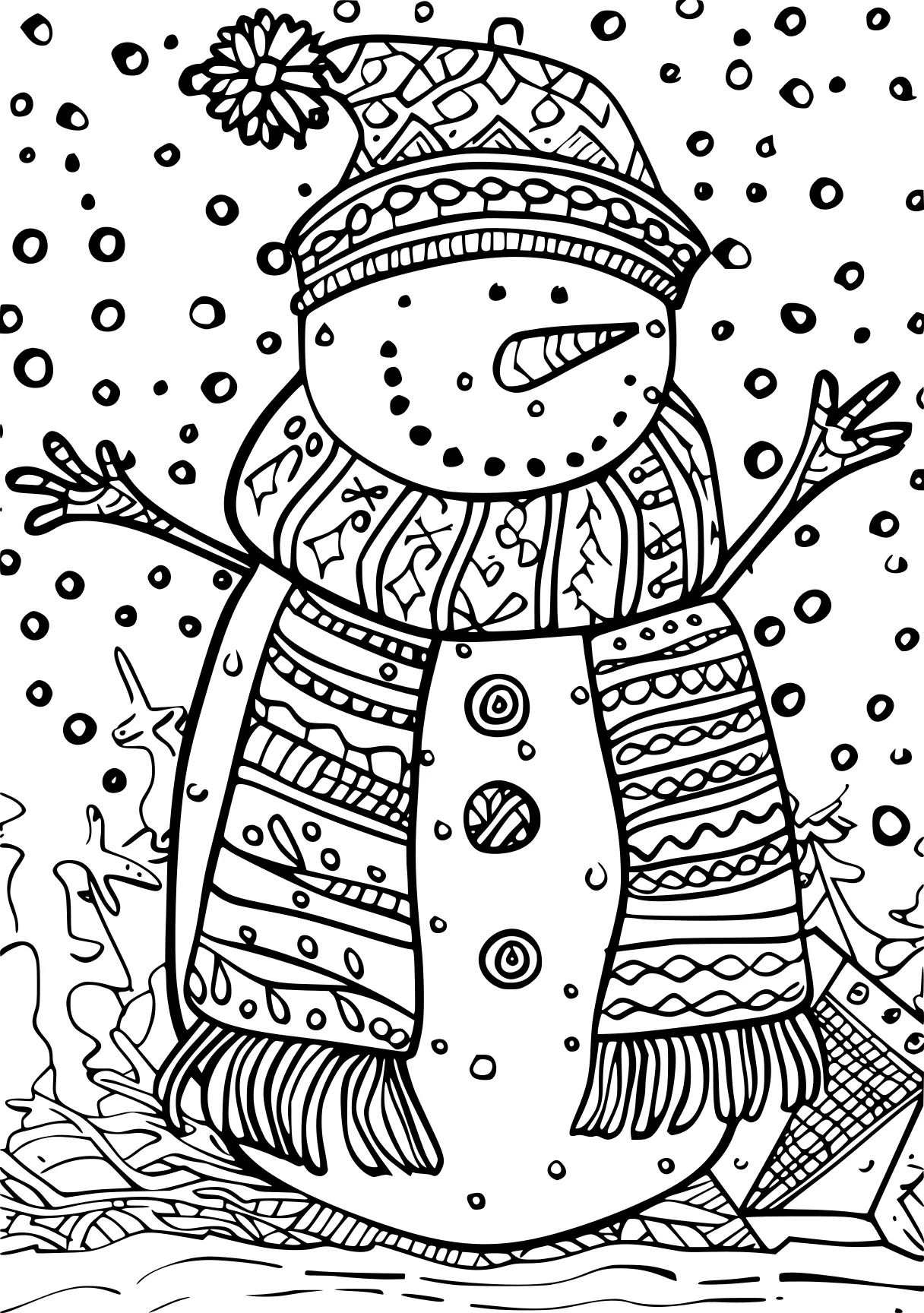 winter coloring pages snowman, zentangle, nutcracker, free page downloads