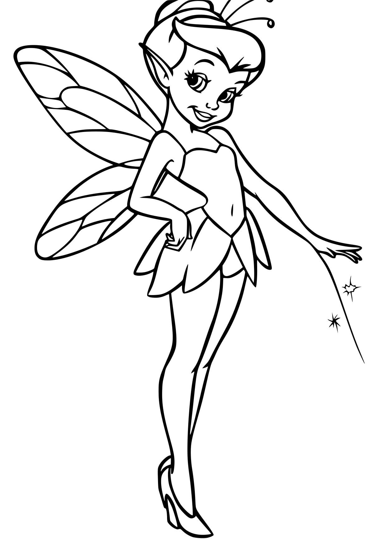 tinker bell coloring pages fairy, winx, insect, bee, bugs, free page downloads