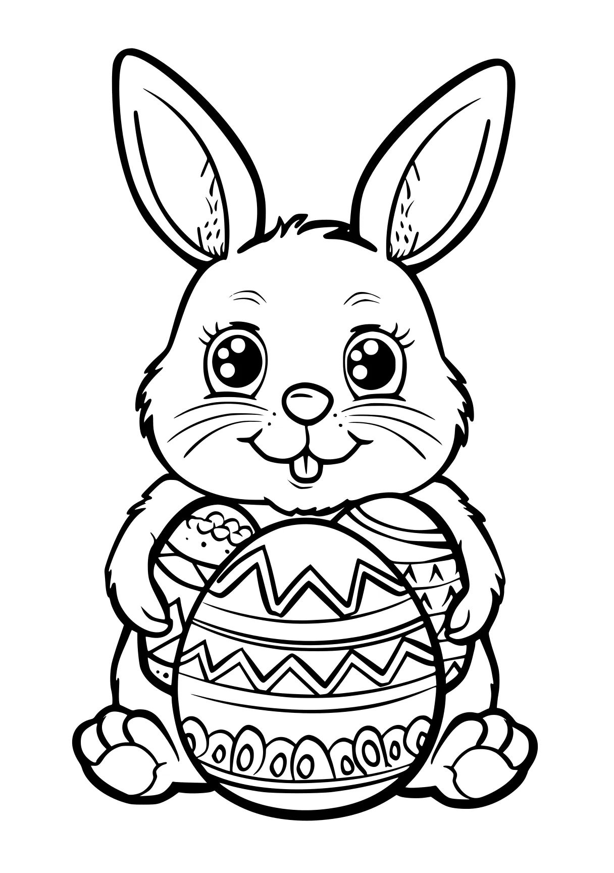 coloring pages printable easter bunny, rabbit, easter, free page downloads