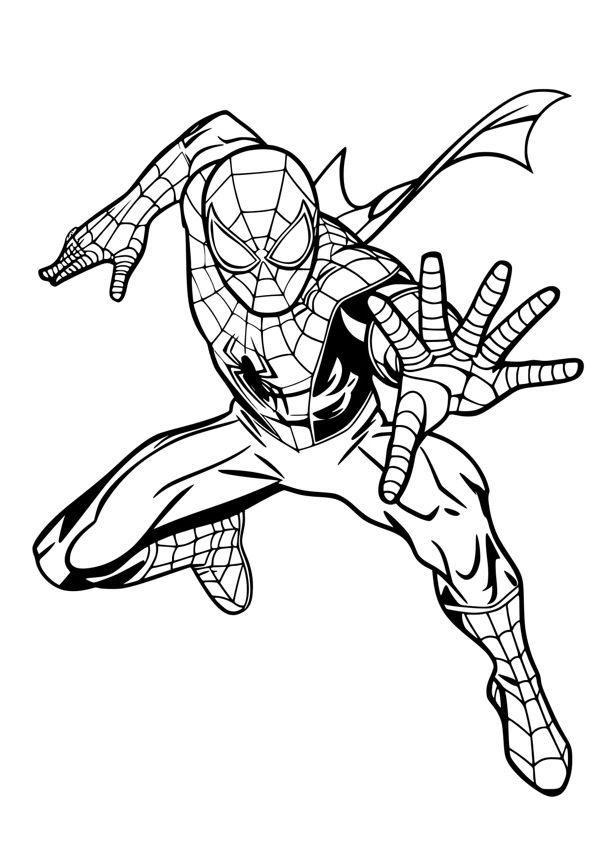 marvel coloring sheets spidey, spiderman, spider, free page downloads