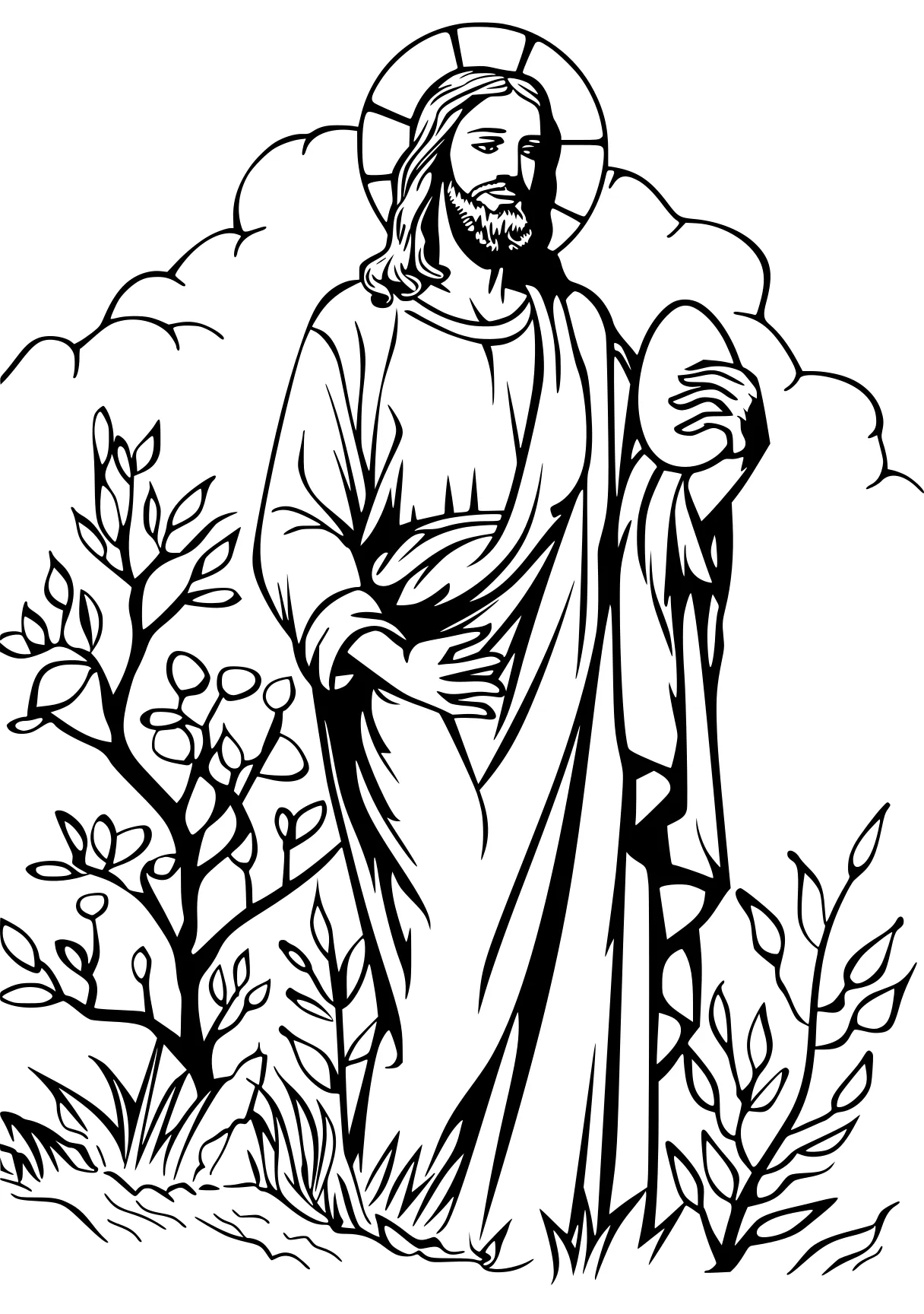 jesus coloring pages zacchaeus, christian, saint, lent, st, free page downloads