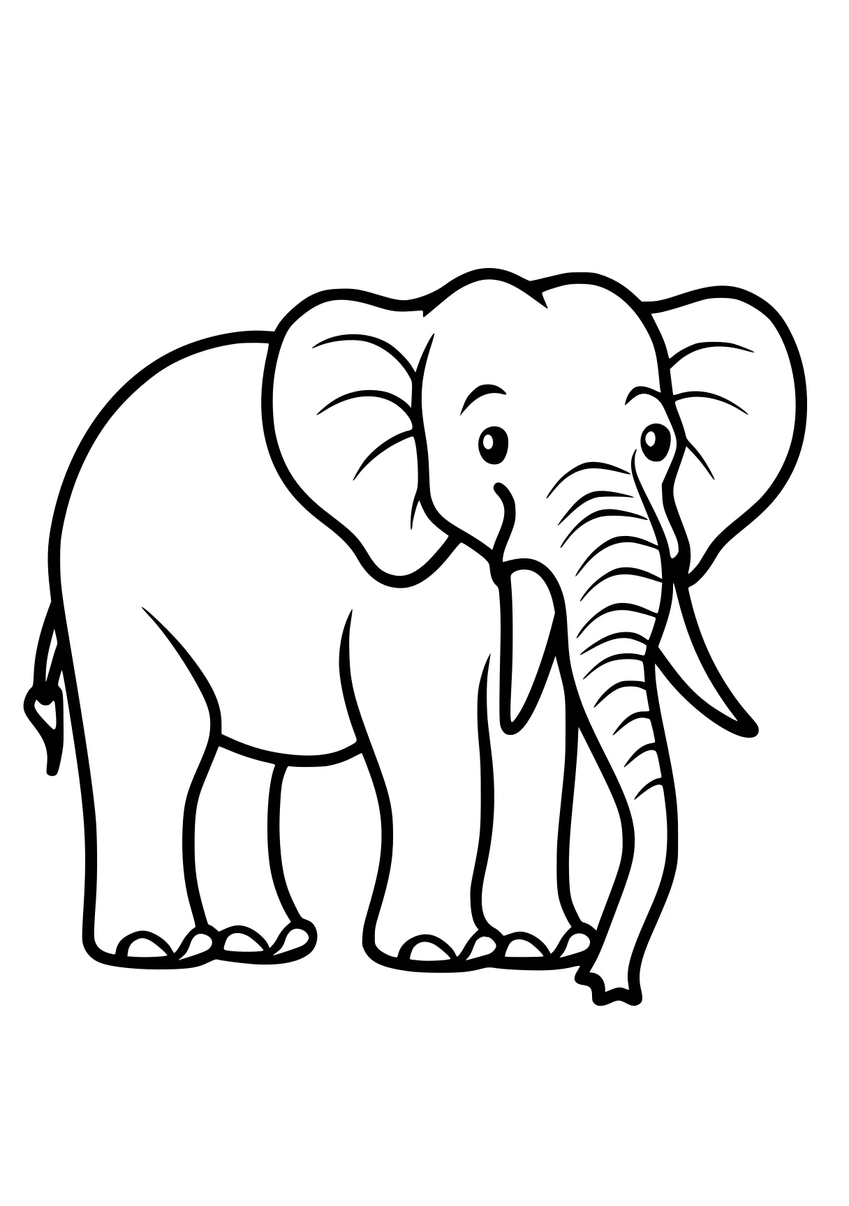 elephant coloring page elephant, dumbo, size, zooba, illustrator, free downloads