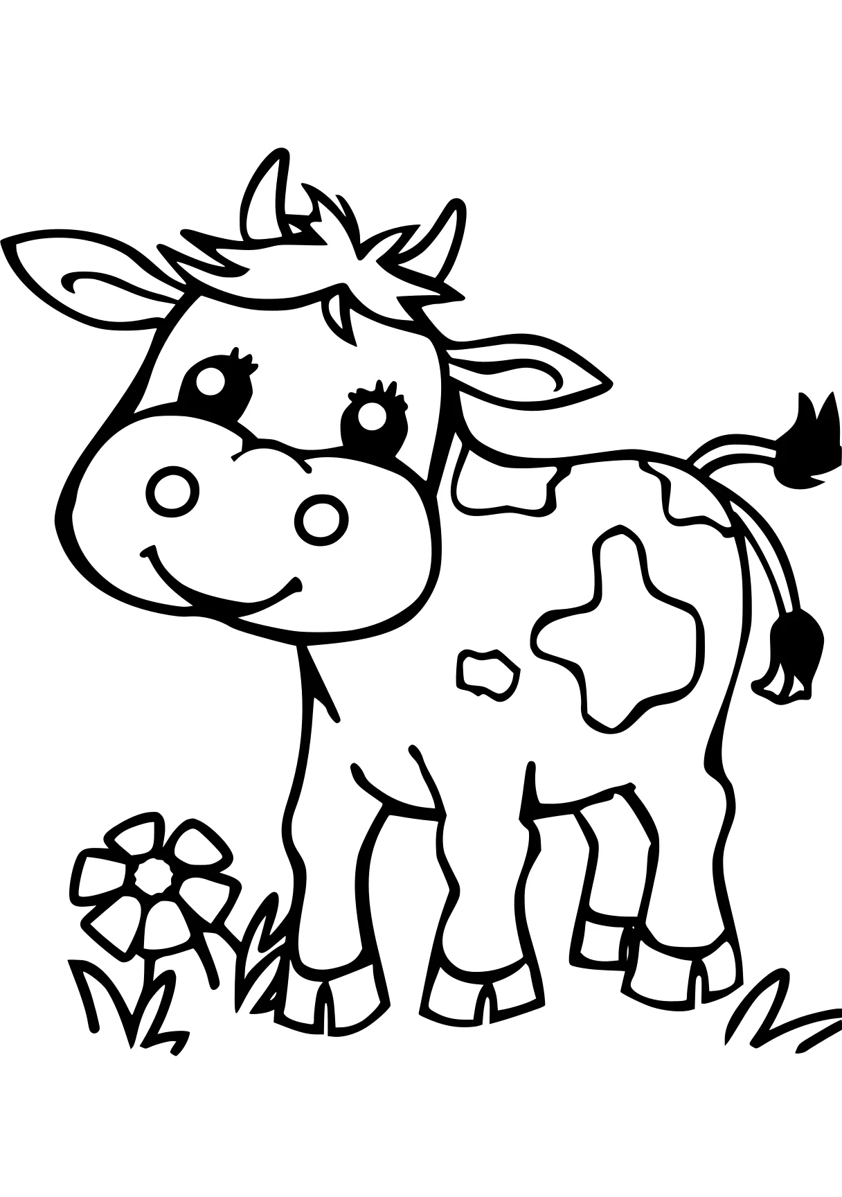 wednesday coloring pages cow, moose, giraffe, donkey, buffalo, free page downloads