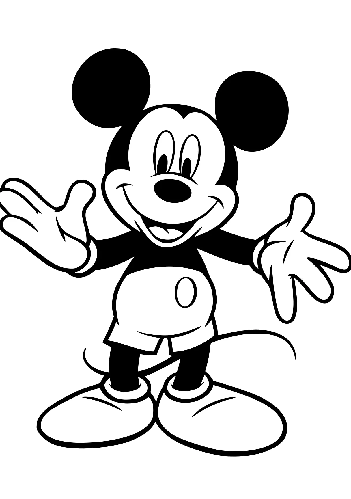 mickey coloring page mickey, mouse, minnie, disney, pluto, free downloads