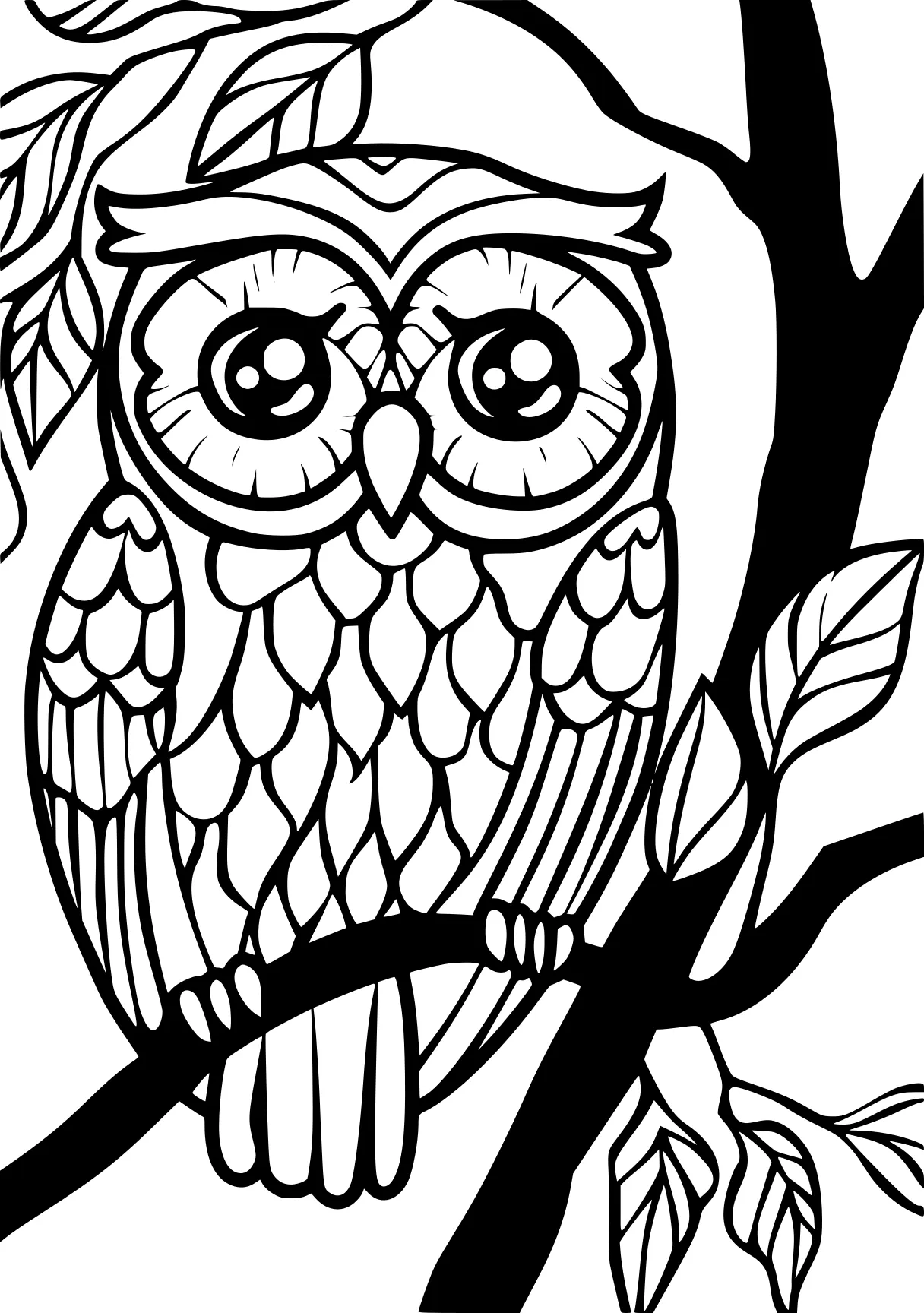 coloring worksheets owl, colouring, illustrator, free page downloads