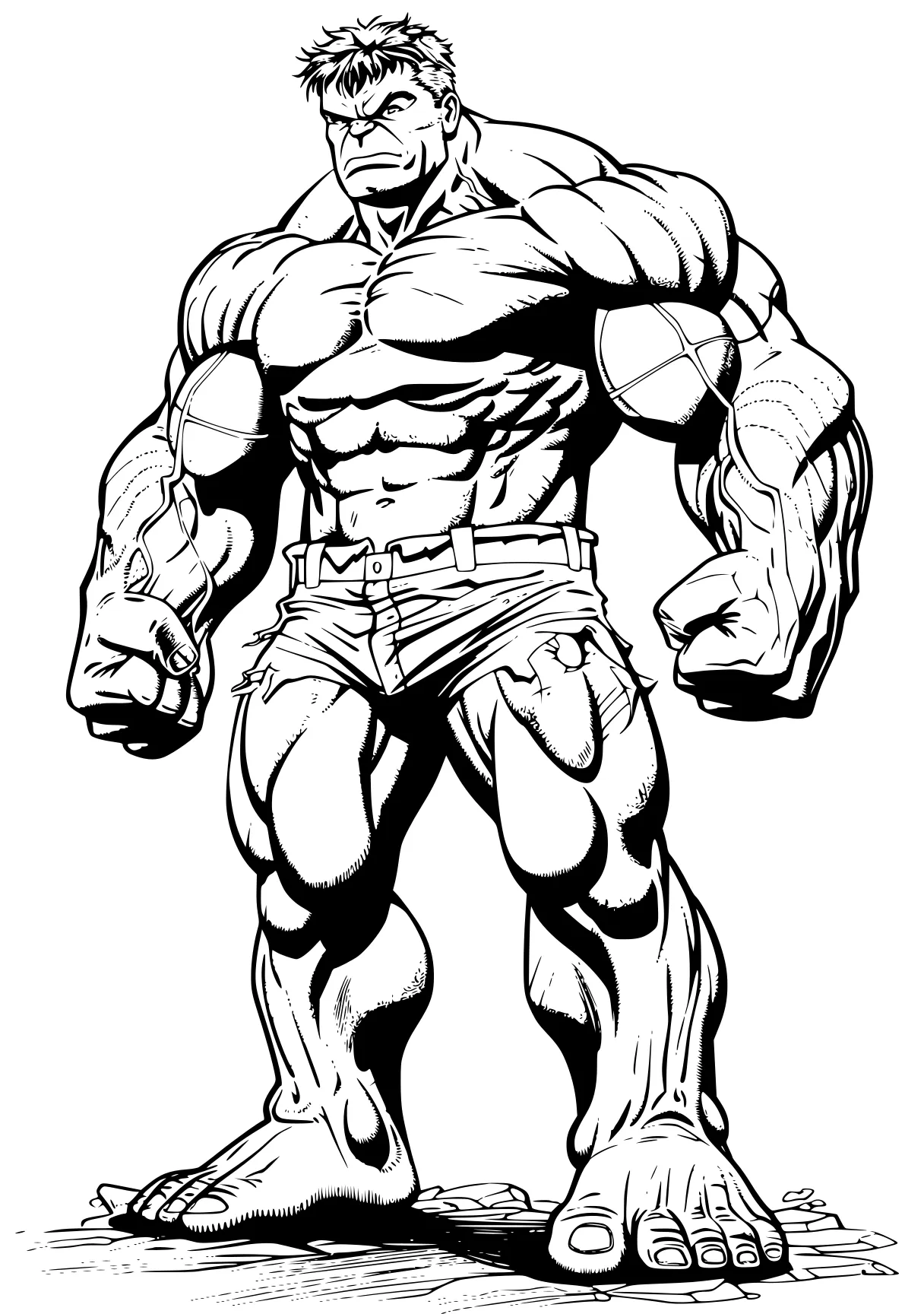 hulk coloring page broly, hulk, jiren, hercules, frieza, free downloads