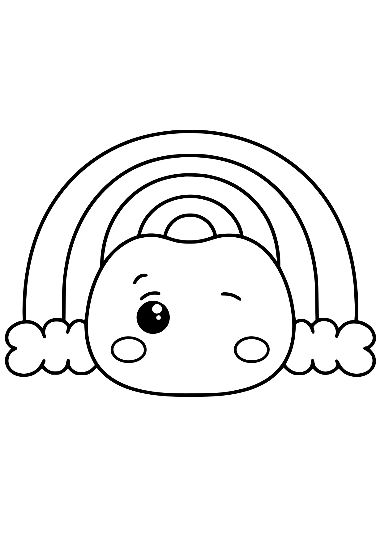 rainbow friends colouring pages pocoyo, molang, tanjiro, snail, dot, free coloring page downloads