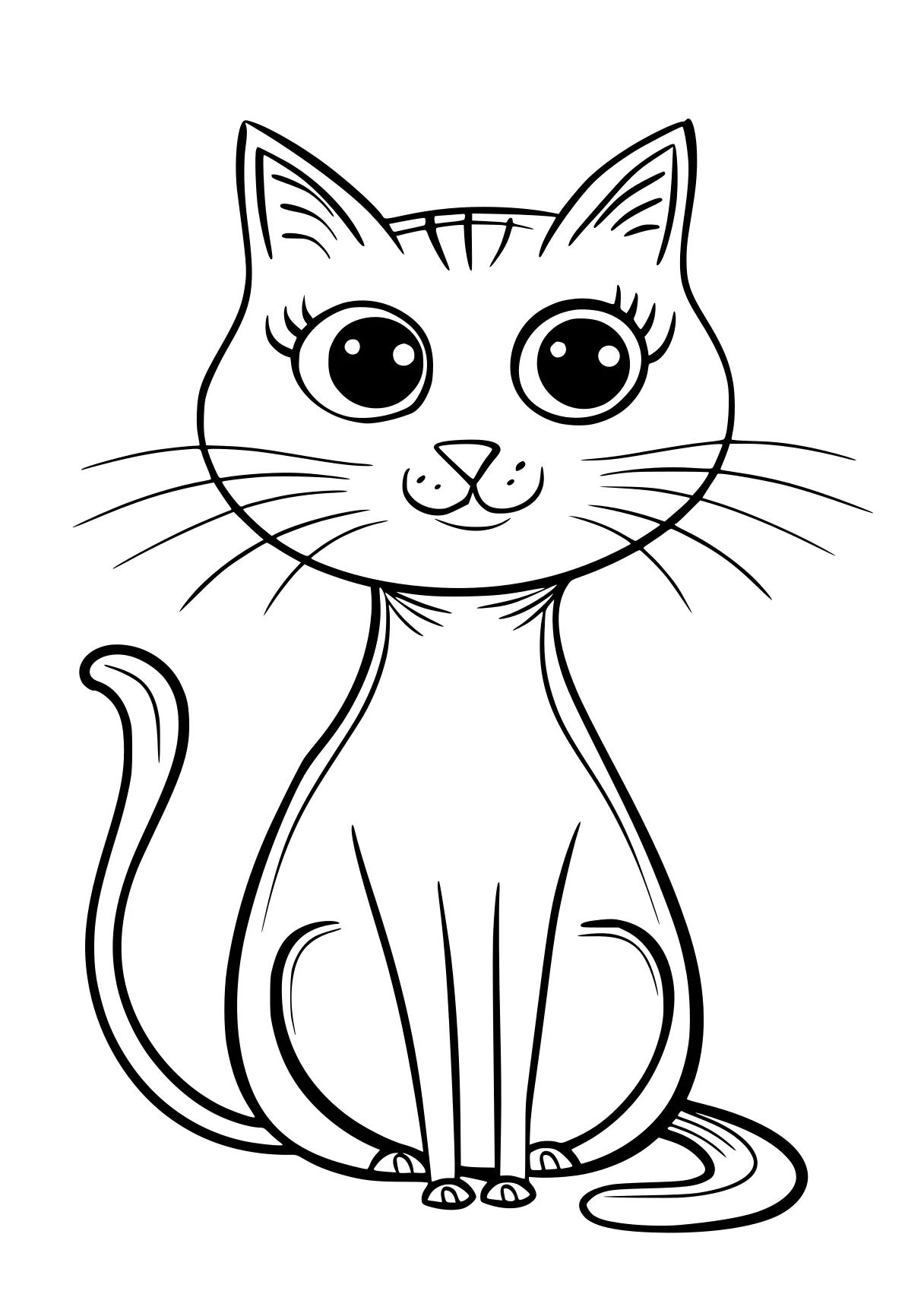 cute cat coloring pages cat, kitty, illustrator, caticorn, mew, free page downloads