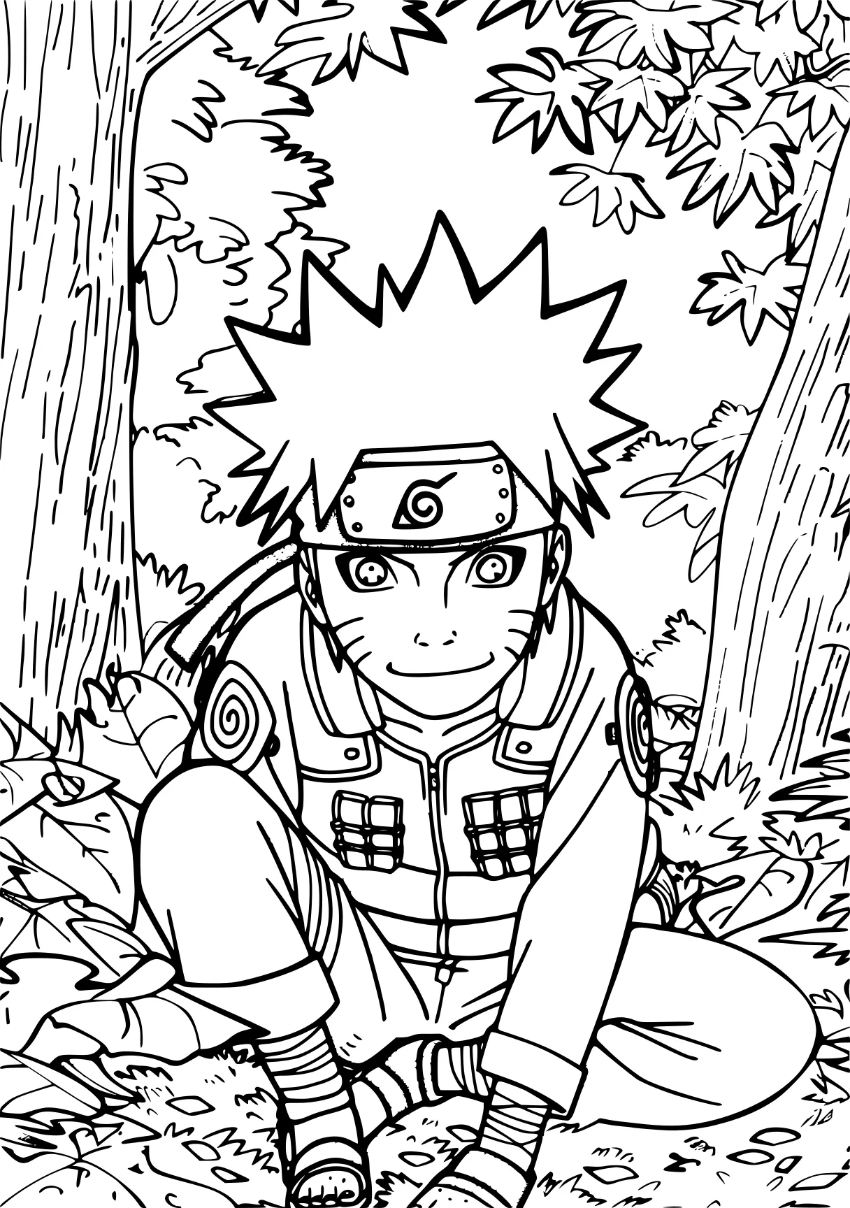 coloring pages naruto naruto, sasuke, kakashi, tanjiro, boruto, free page downloads