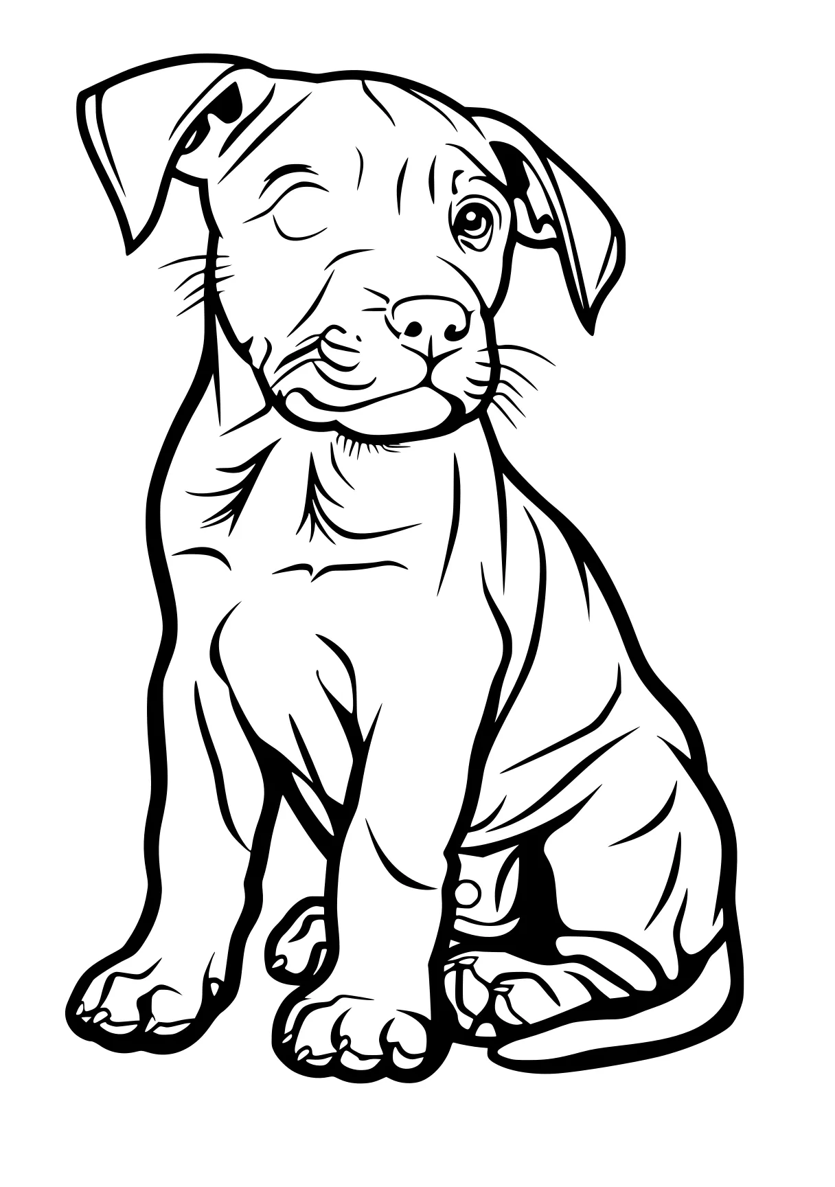 dog coloring sheet puppy, pitbull, retriever, bulldog, clifford, free page downloads