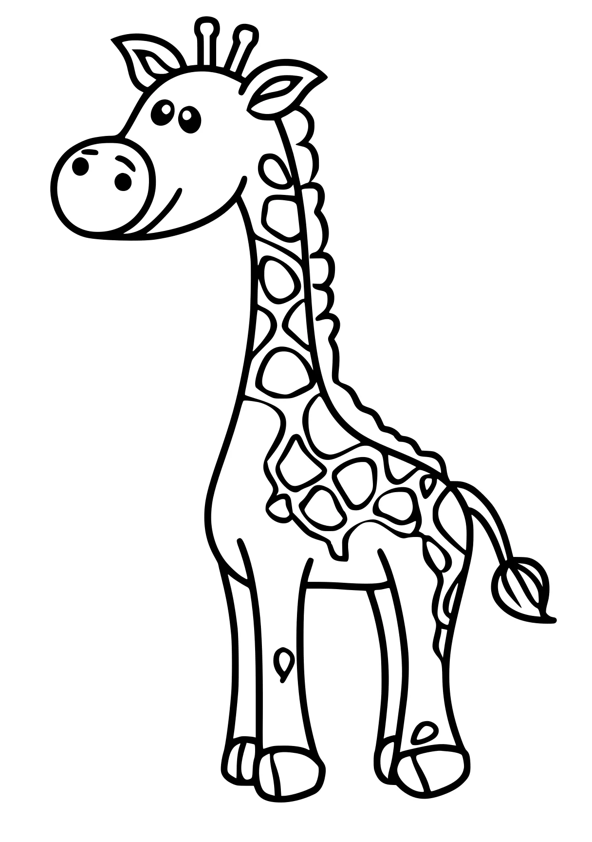 preschool coloring pages giraffe, brachiosaurus, camel, llama, dino, free page downloads