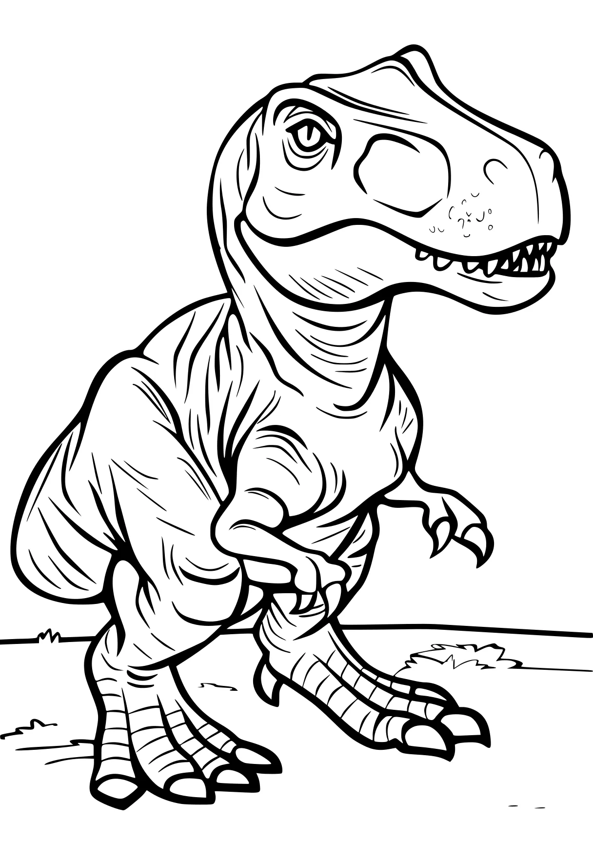 dinosaur coloring sheet trex, tyrannosaurus, indoraptor, t-rex, velociraptor, free page downloads