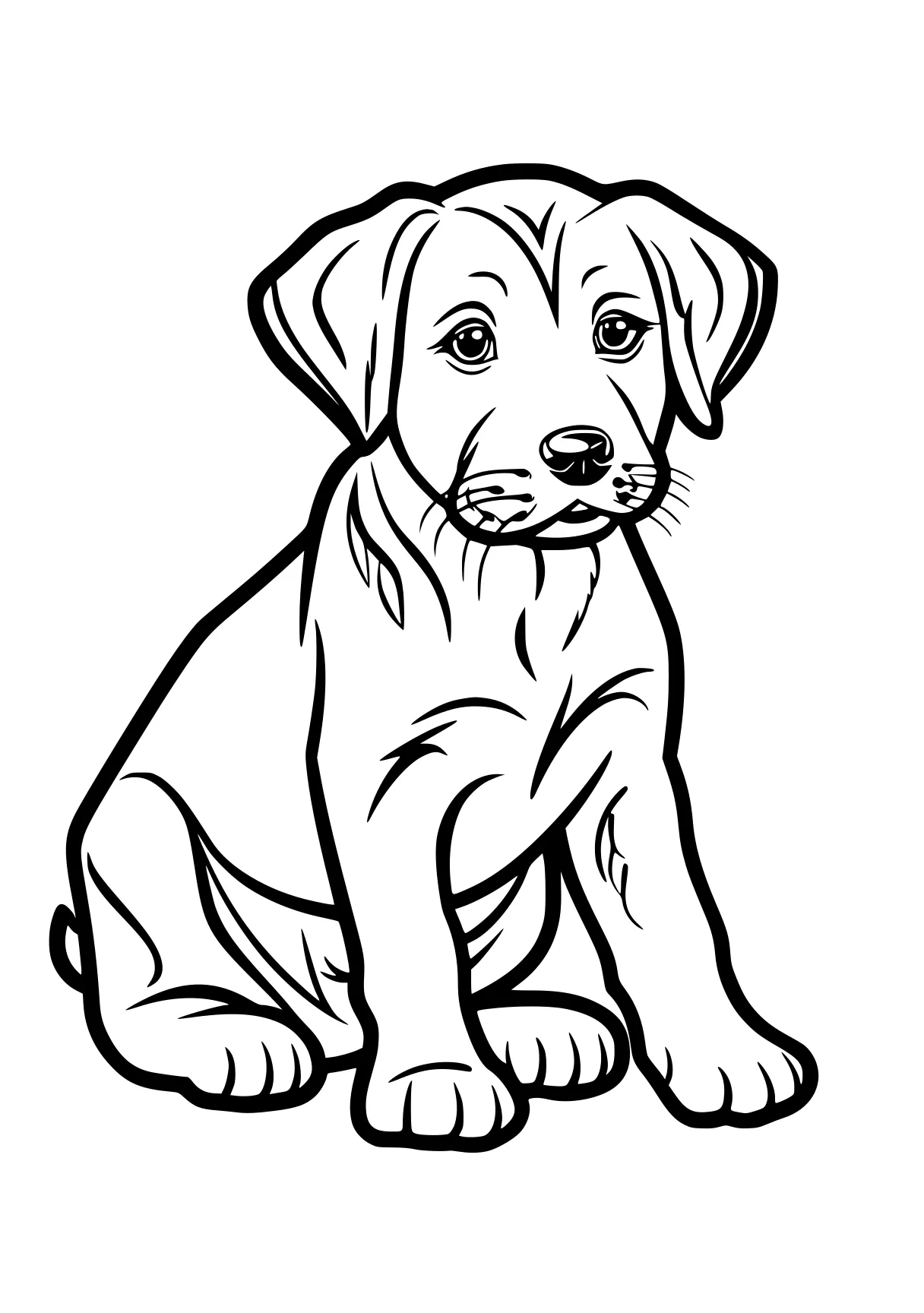 dog coloring pages printable retriever, puppy, dog, clifford, illustrator, free page downloads