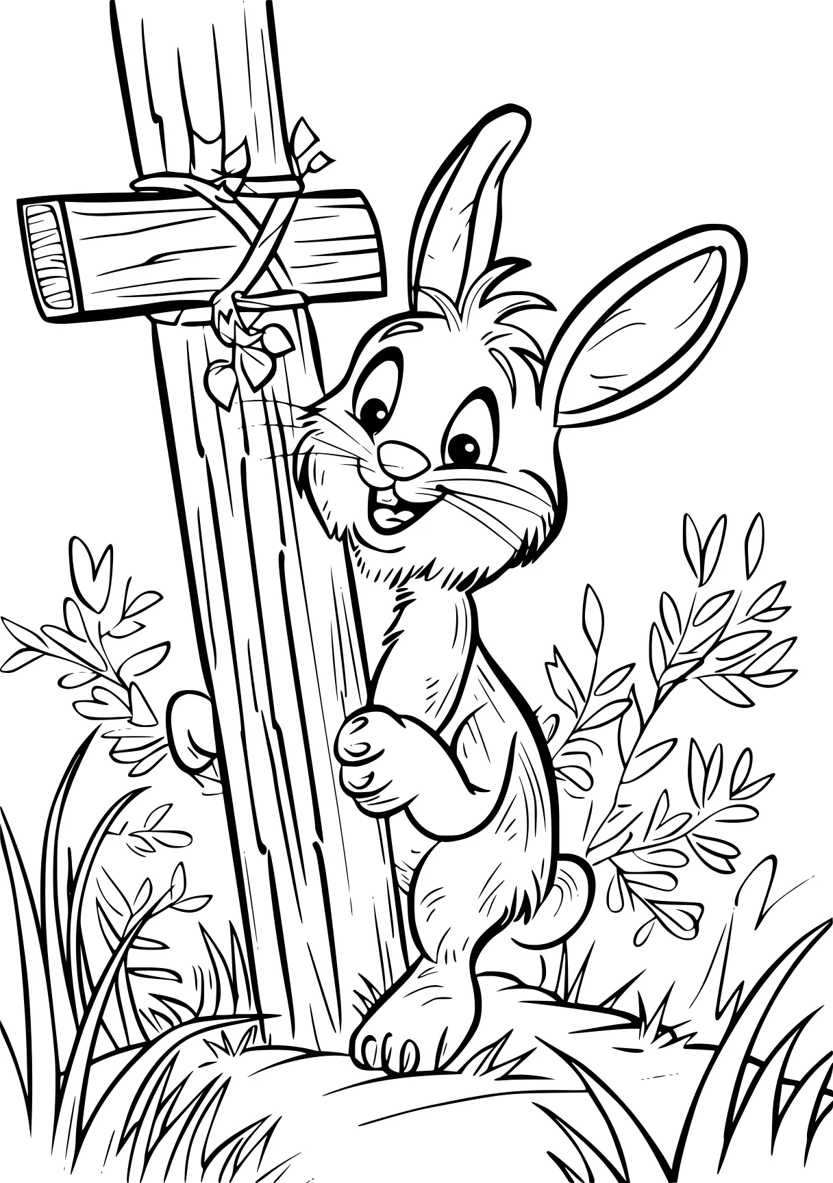 bible coloring sheets rabbit, bunny, easter, free page downloads