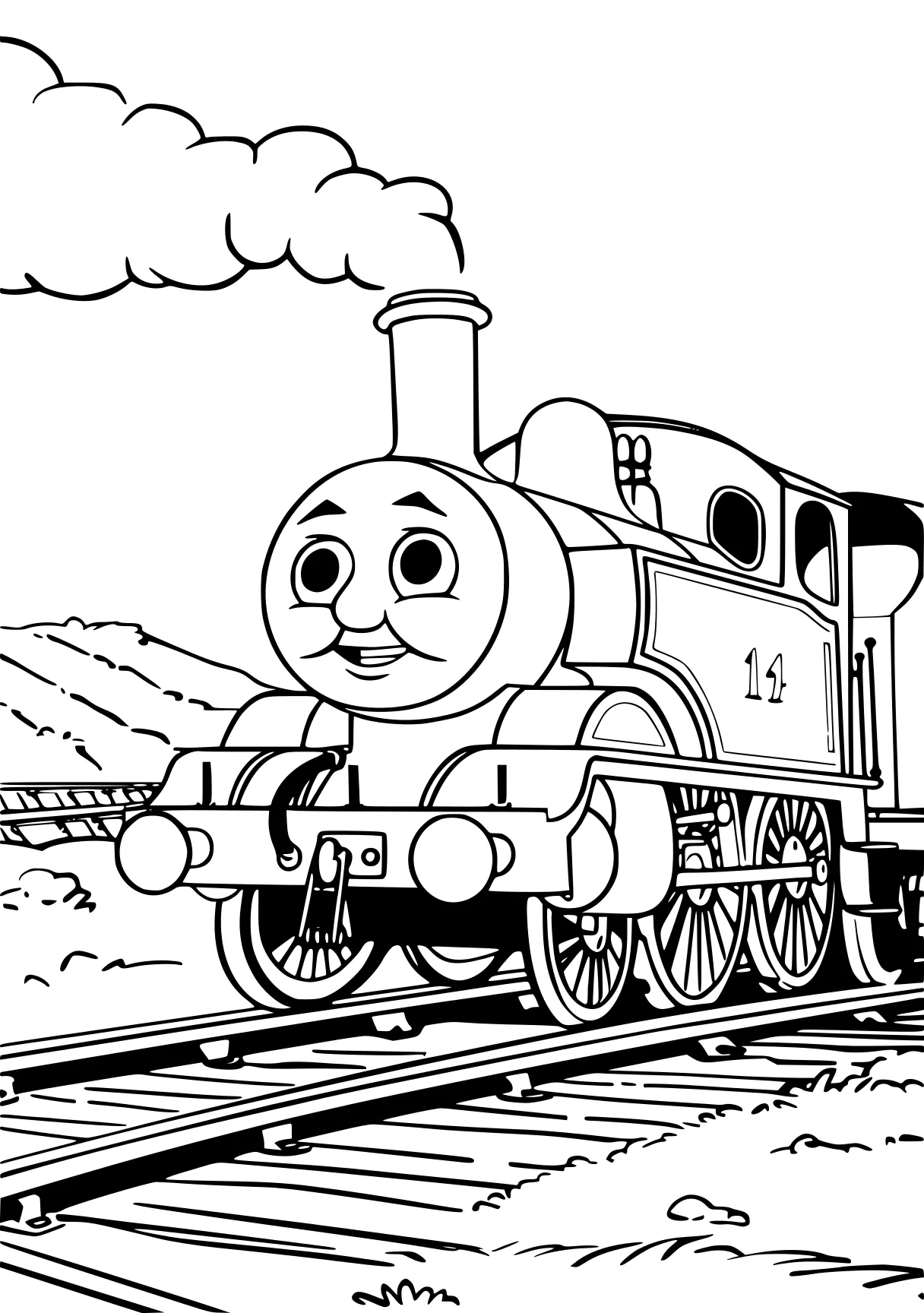 thomas the tank engine colouring pages thomas, percy, train, free coloring page downloads