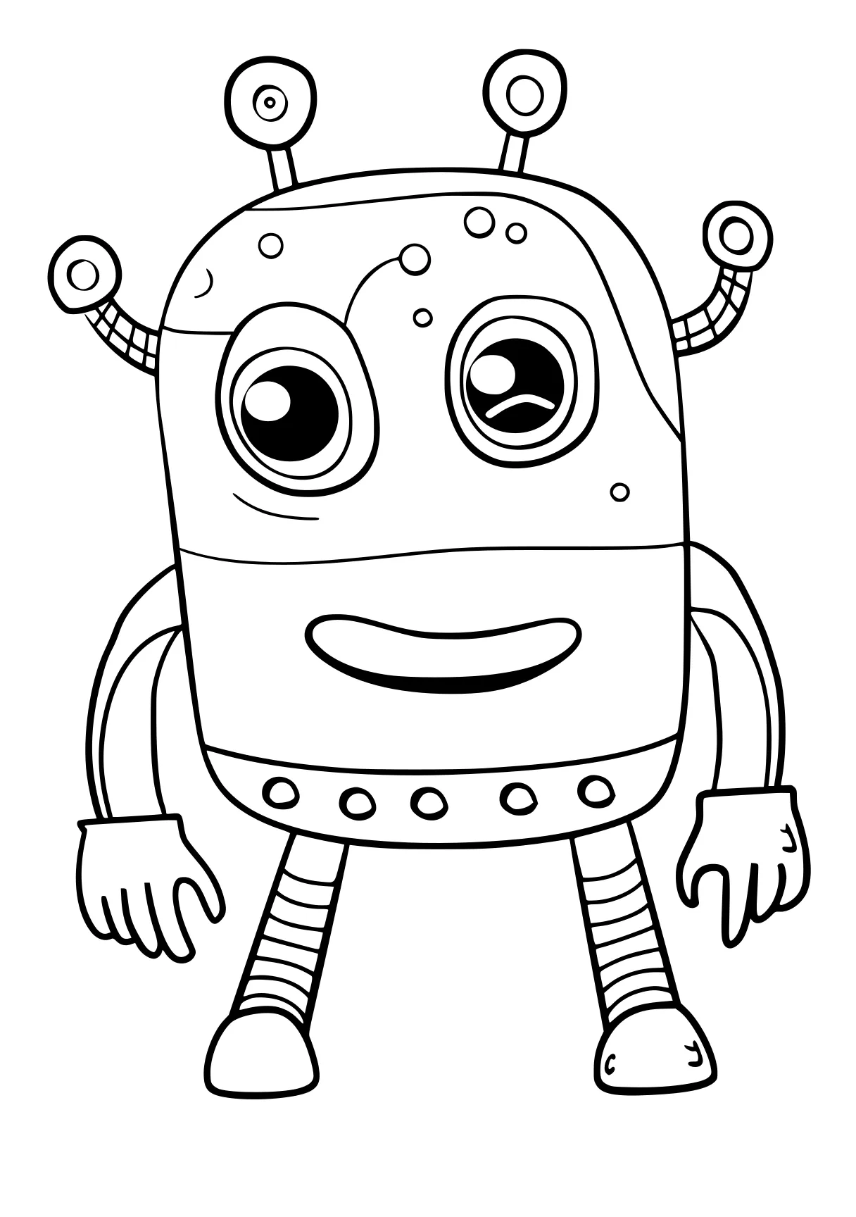 bluey colouring pages robot, numberblocks, oddbods, mcstuffins, free coloring page downloads