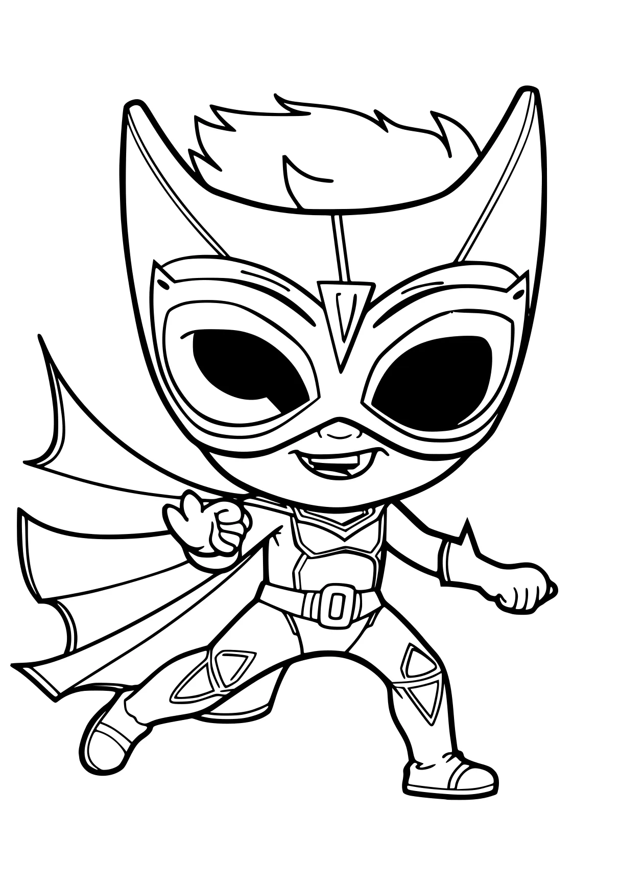 pj masks colouring pages bat, unikitty, superhero, ultraman, batman, free coloring page downloads