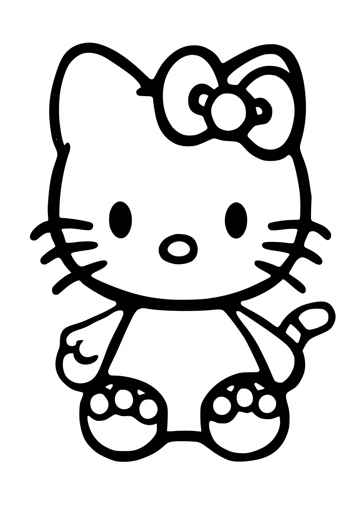 hello kitty coloring book sanrio, kitty, winnie, pinkfong, peppa, free page downloads