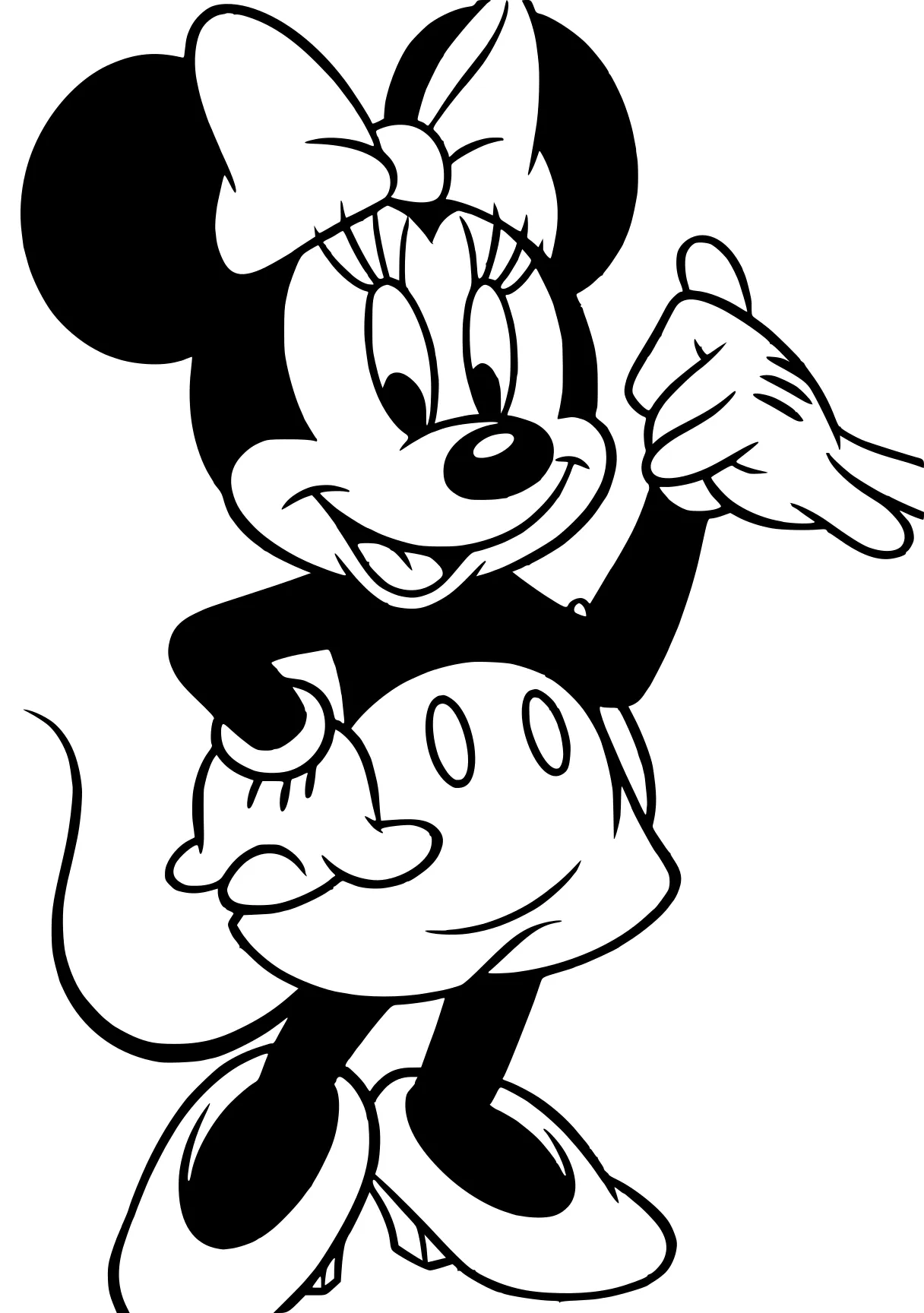 minnie mouse coloring page mickey, mouse, minnie, goofy, disney, free downloads