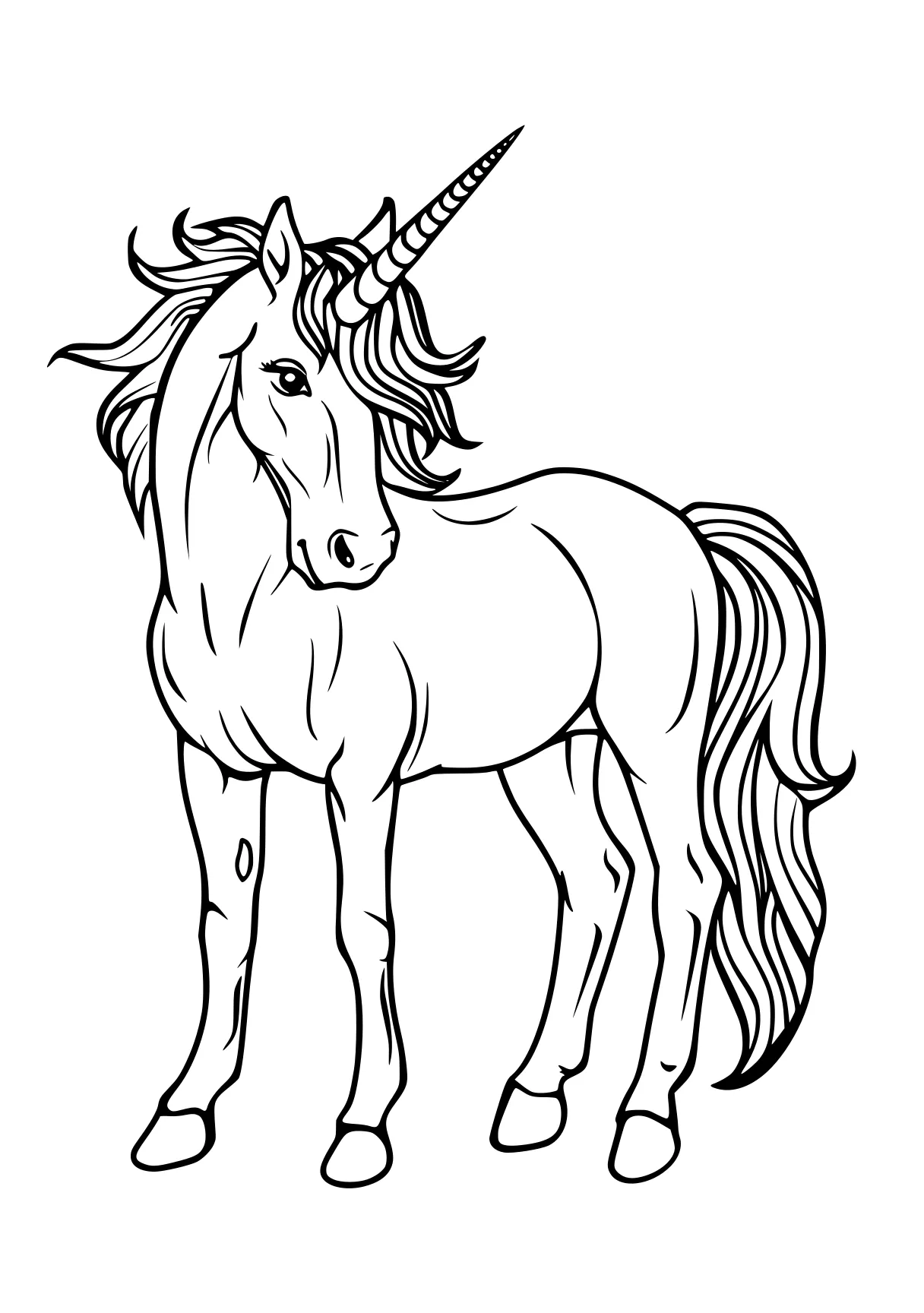 printable unicorn coloring pages unicorn, caticorn, alicorn, pony, horse, free page downloads