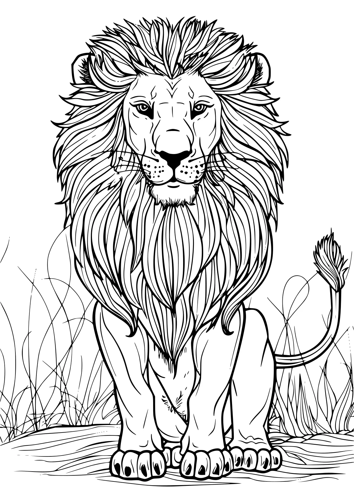 lion coloring pages lion, lions, colouring, free page downloads