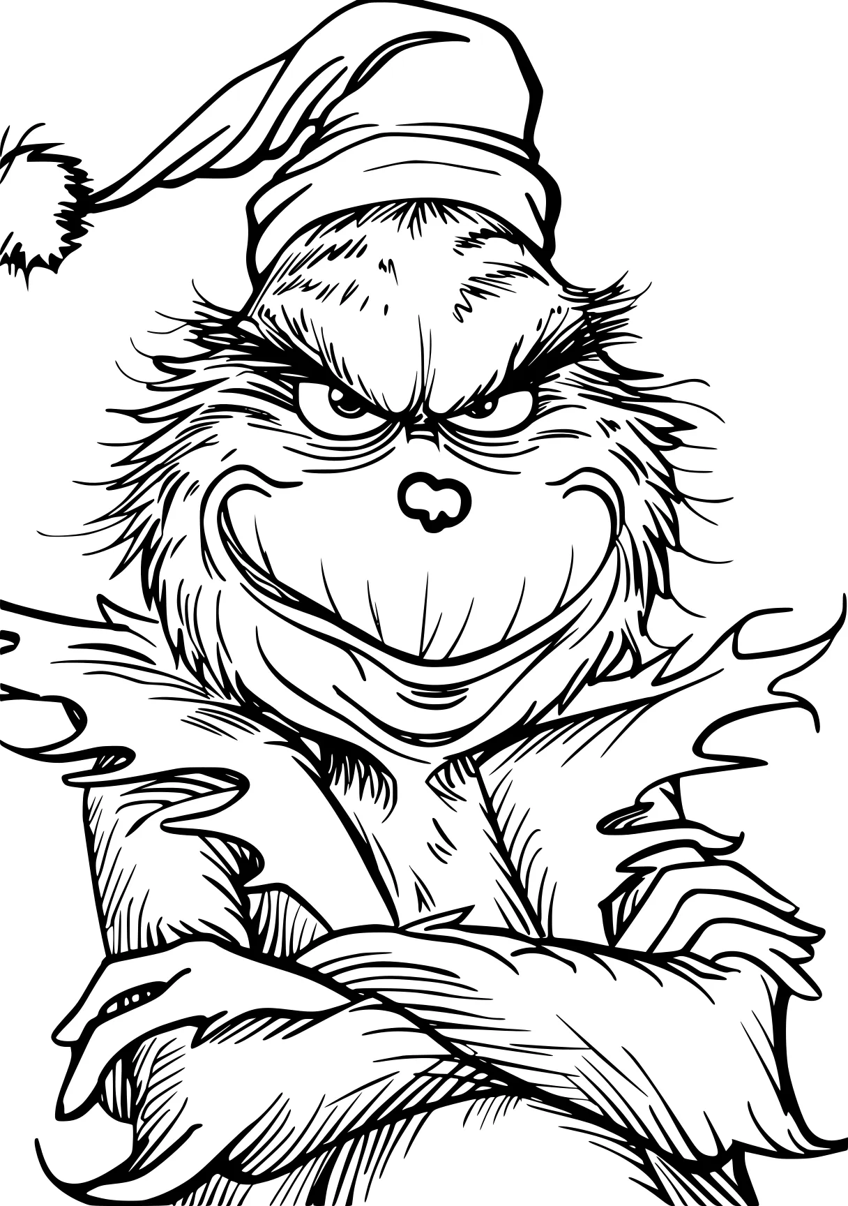 christmas coloring pages printable grinch, rudolph, groundhog, claus, racoon, free page downloads