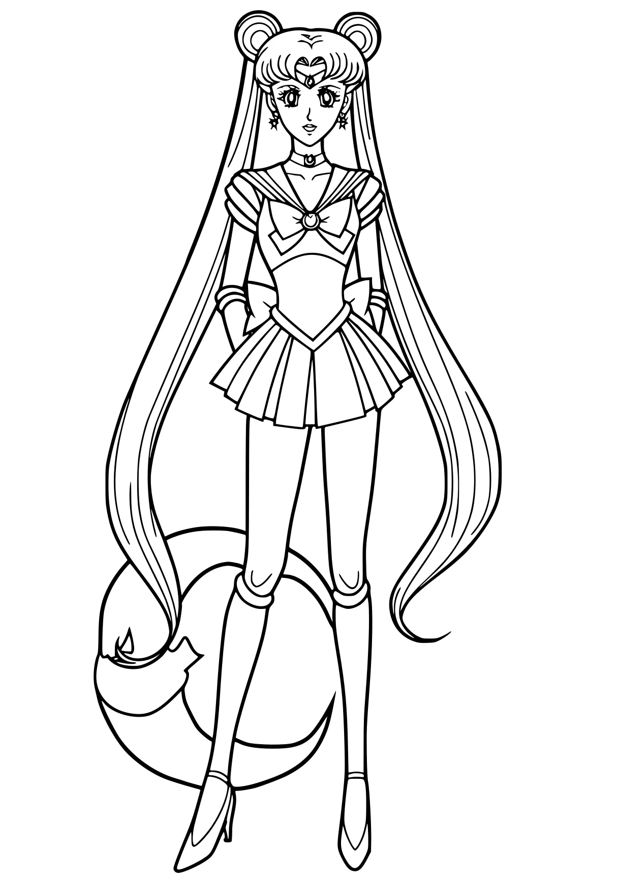 sailor moon coloring page winx, sailor, diana, celestia, free downloads