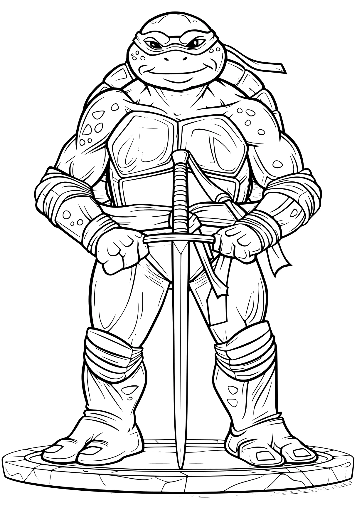 ninja turtle coloring page knight, guard, bowser, tmnt, warrior, free downloads