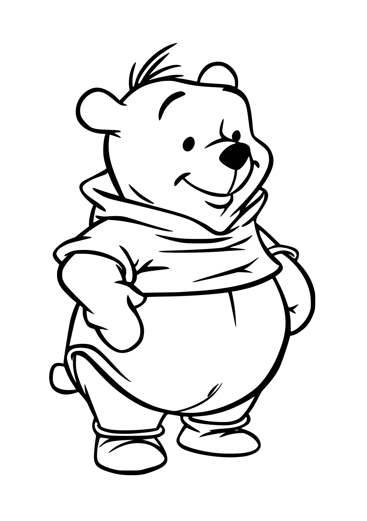 winnie the pooh coloring pages pooh, winnie, bear, arthur, teddy, free page downloads