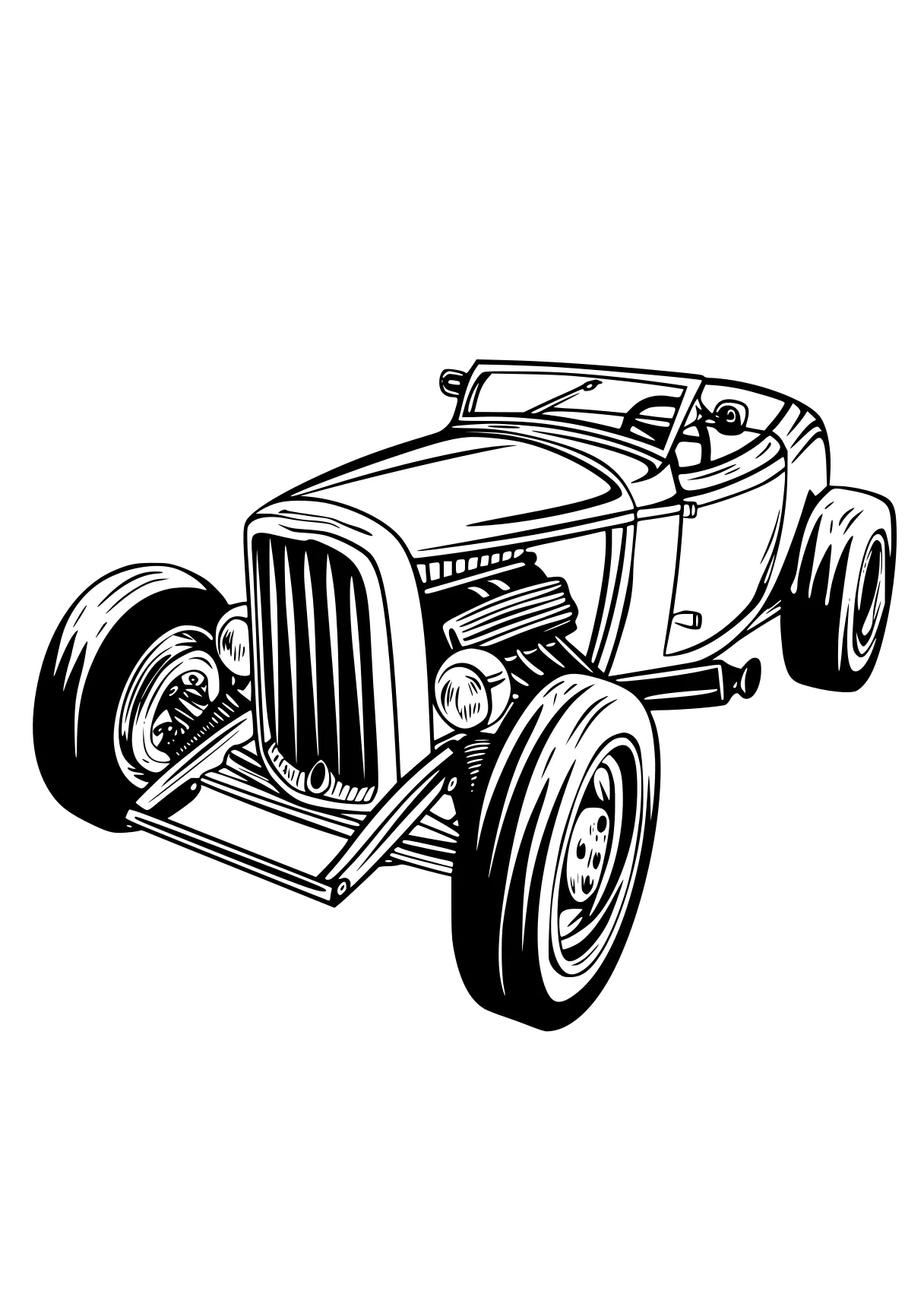 race car coloring page car, vehicle, bugatti, cars, kart, free downloads