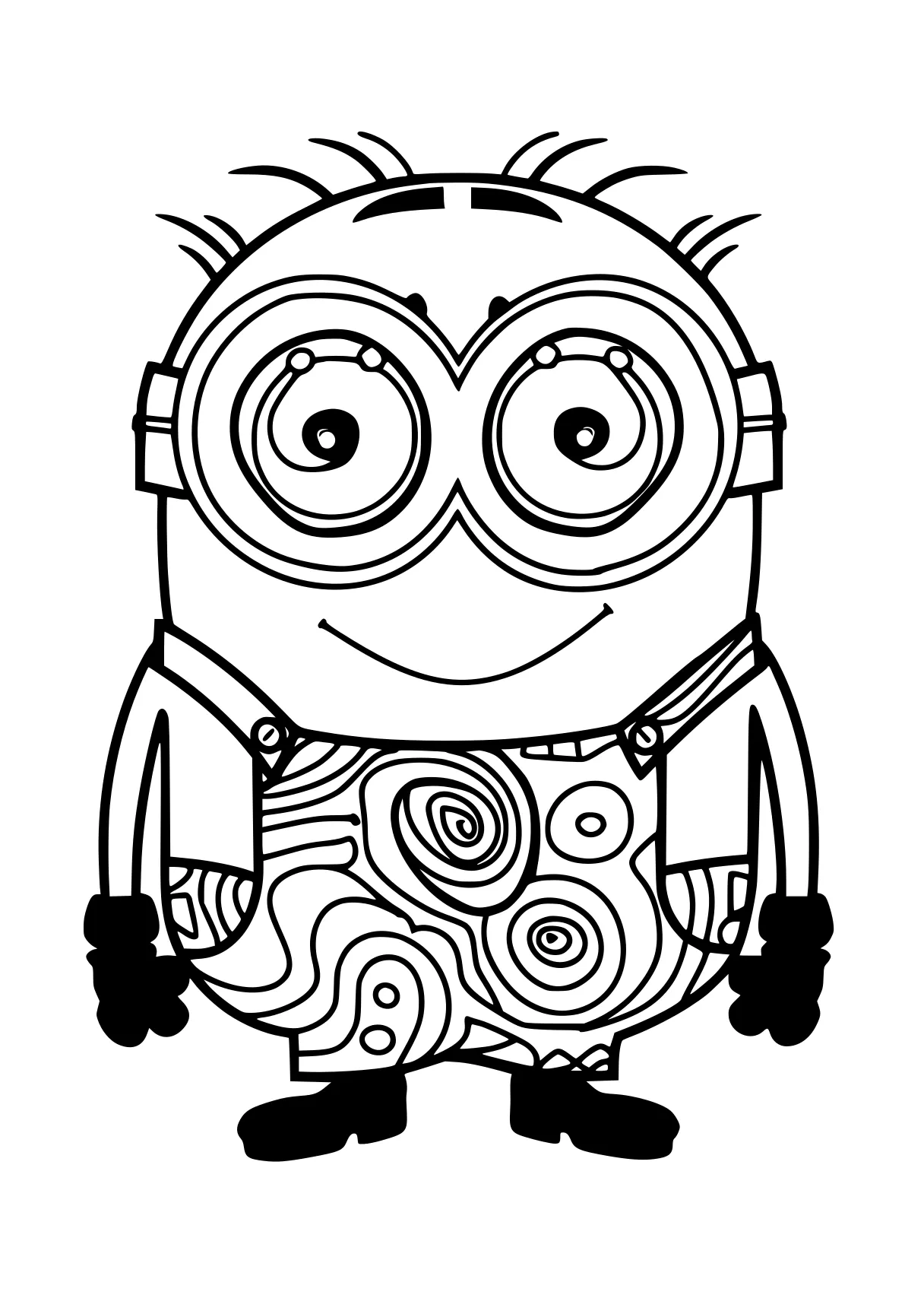 free online coloring pages minion, minions, doraemon, spongebob, squarepants, page downloads