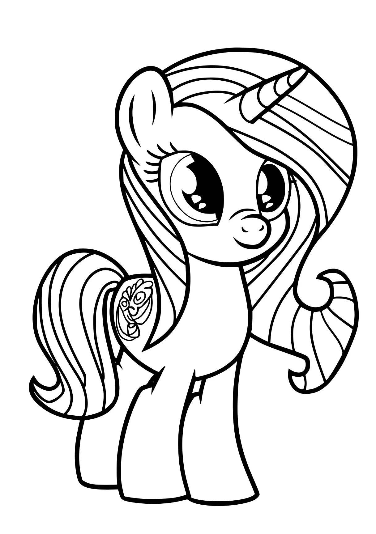 coloring pages my little pony fluttershy, applejack, pinkie, mlp, pony, free page downloads