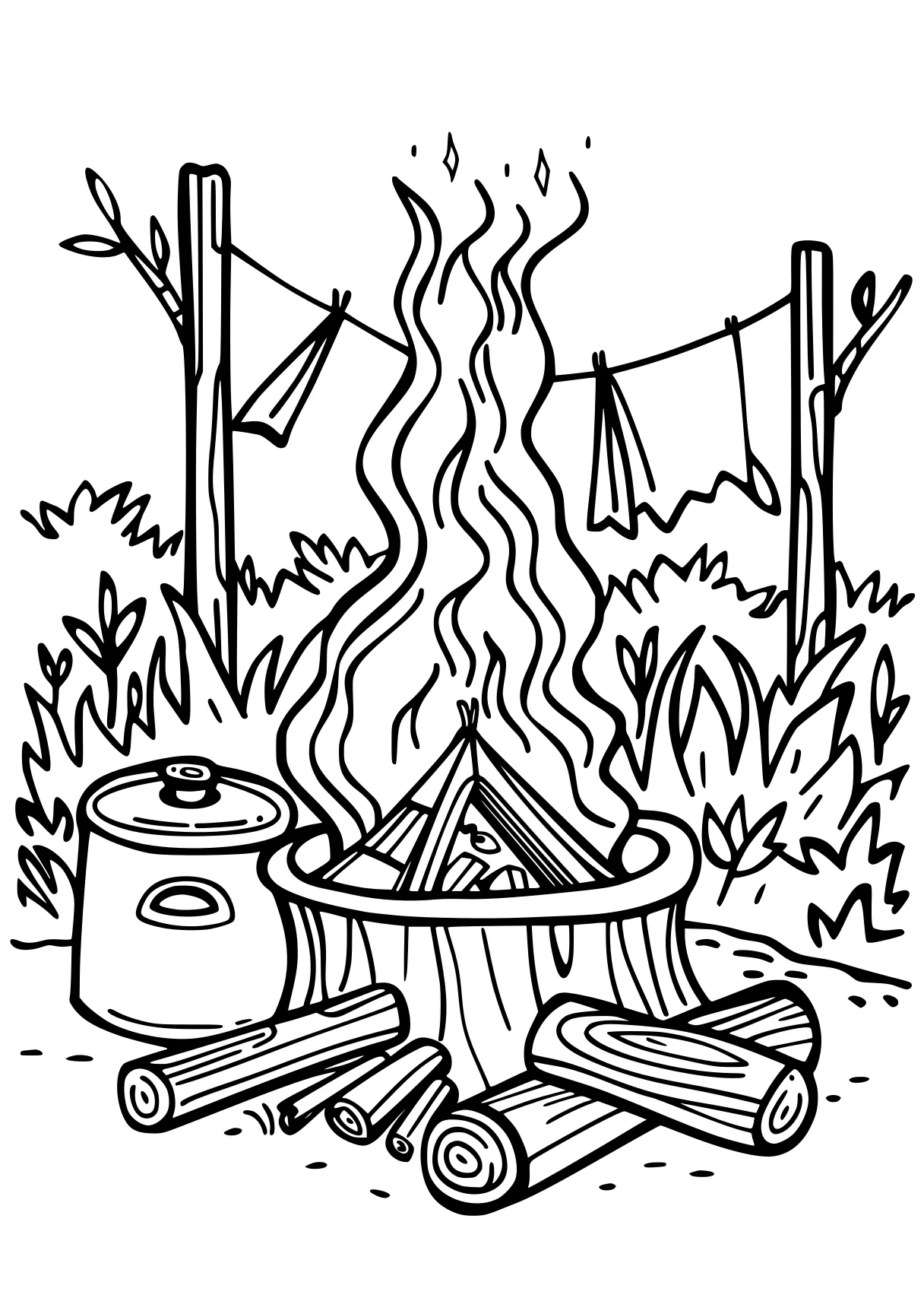 camping coloring pages camping, worksheet, worksheets, free page downloads