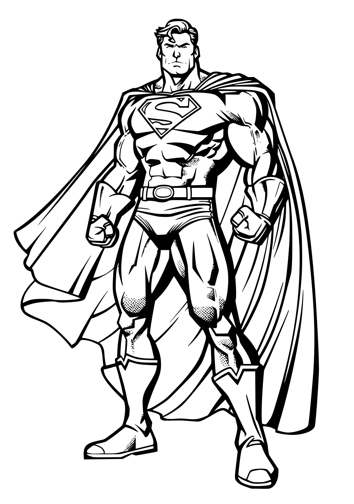 super heroes coloring pages jiren, superman, superhero, batman, supercoloring, free page downloads