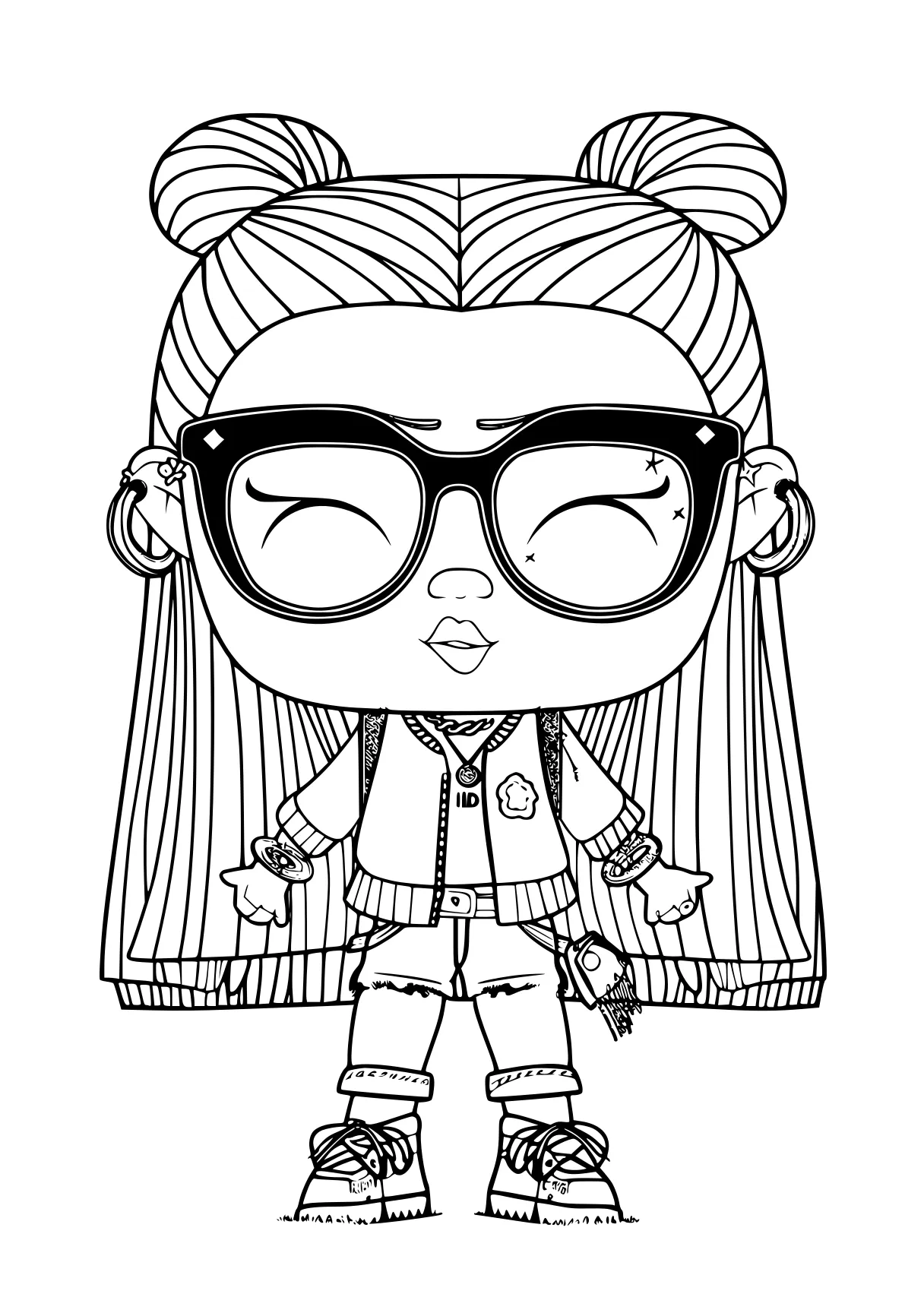 lol coloring pages bratz, pencils, chibi, illustrator, printable, free page downloads